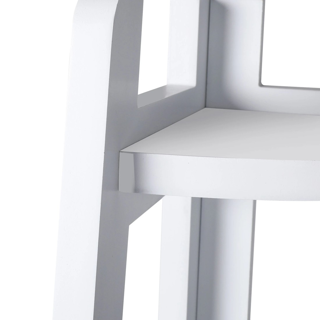 4 Levede 5 Tier Corner Shelf - White, 4 of 6