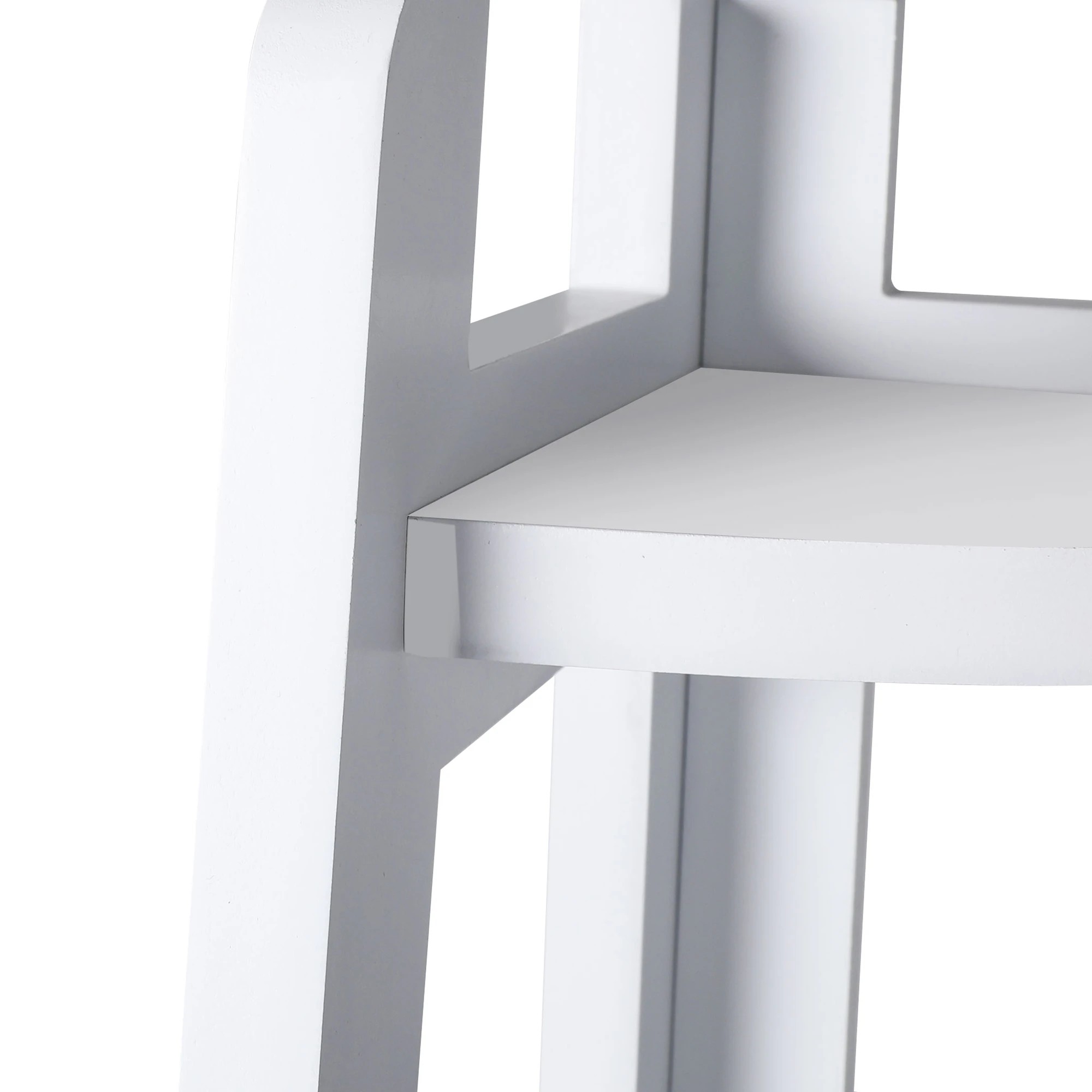 4 Levede 5 Tier Corner Shelf - White, 4 of 6