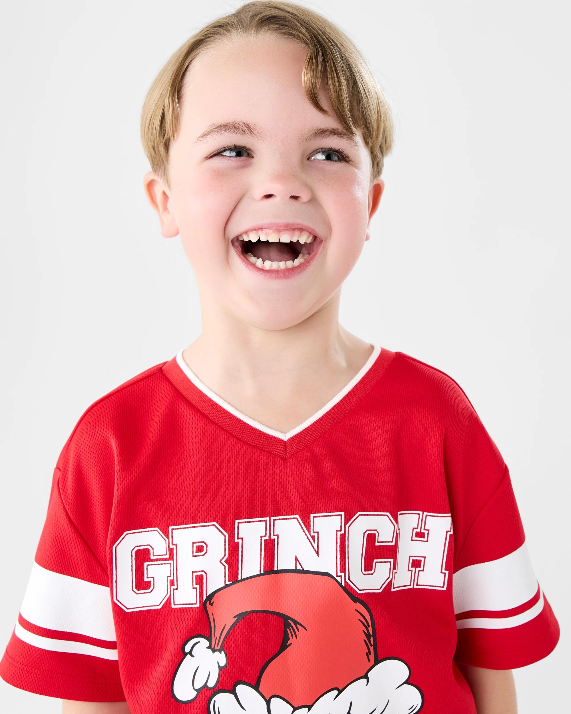 4 Family Matching Christmas Grinch Kids T-shirt Grinch, 4 of 9