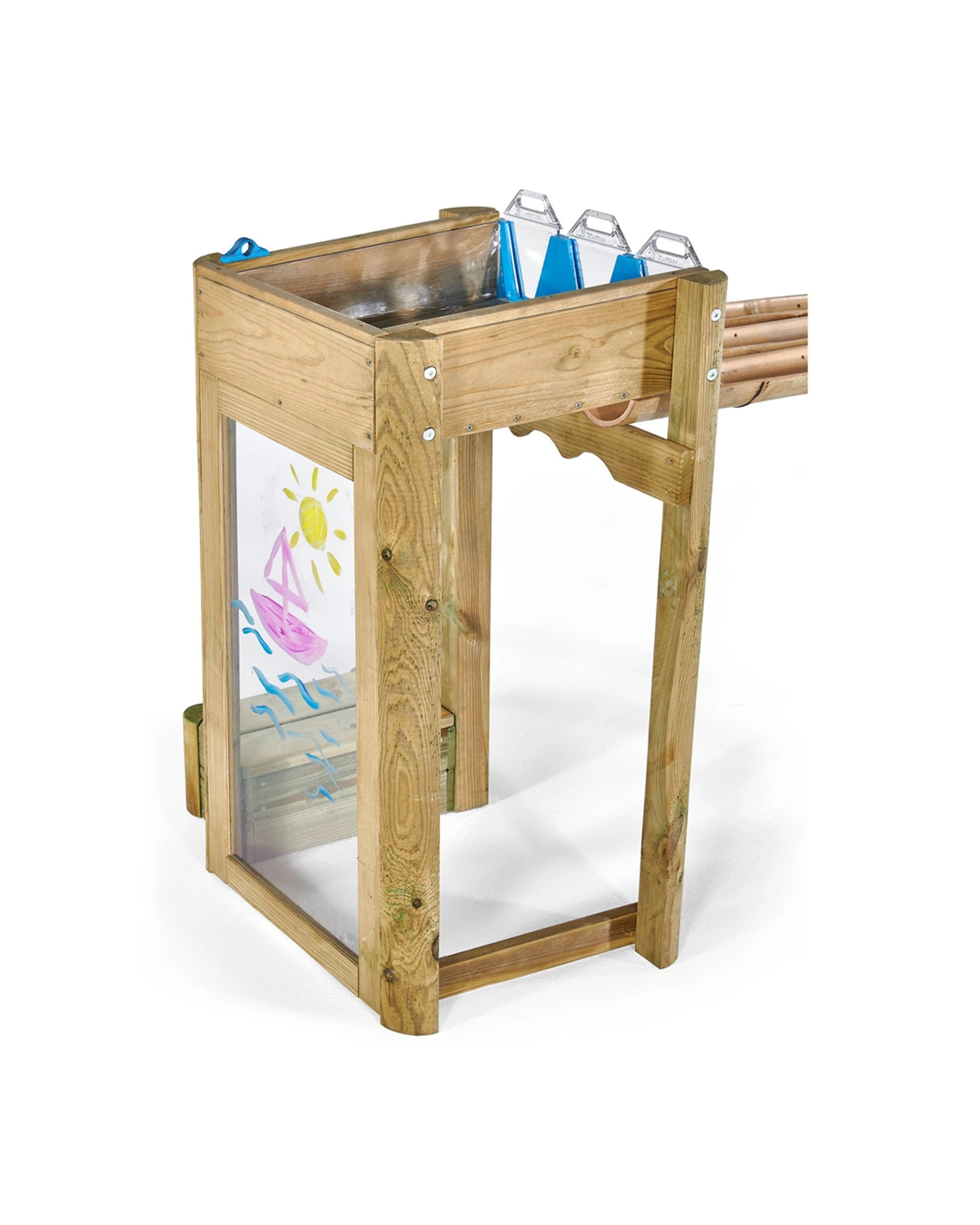 6 Plum Play Au Discovery Forest Water Run Wooden Steam Water Play 3 Years - Brown, 6 of 9