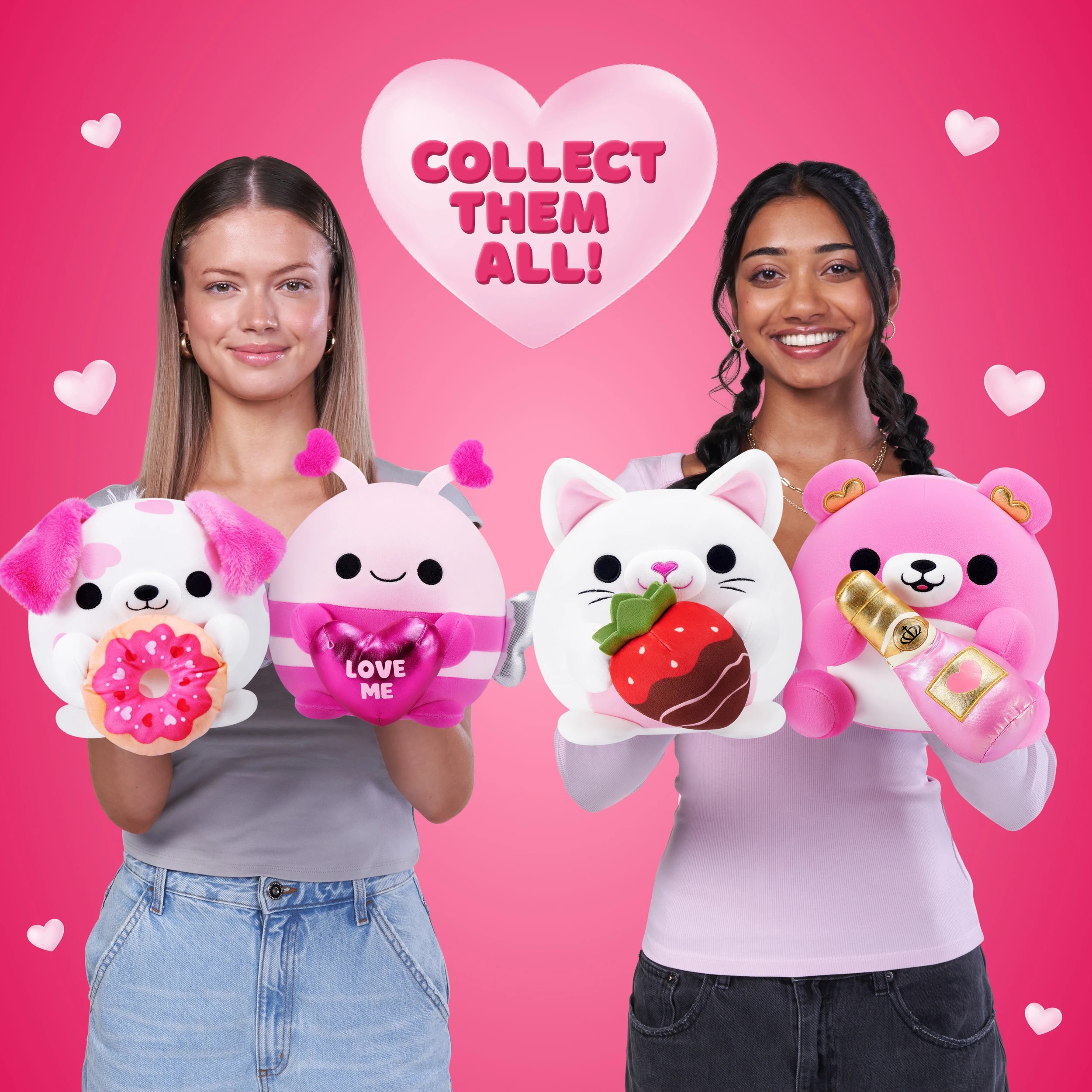 5 20cm Zuru Snackles Valentines Edition Plush - Assorted, 5 of 9