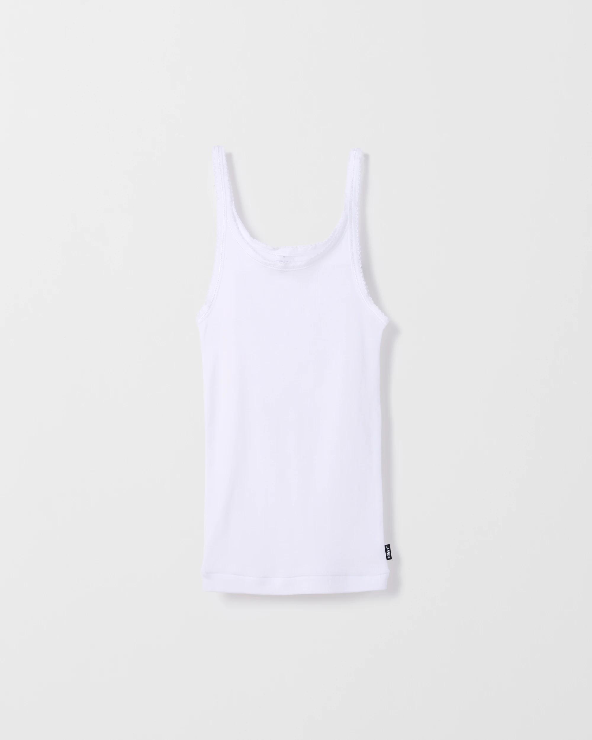 2 Bonds 3 Pack Singlets WHITE, 2 of 4