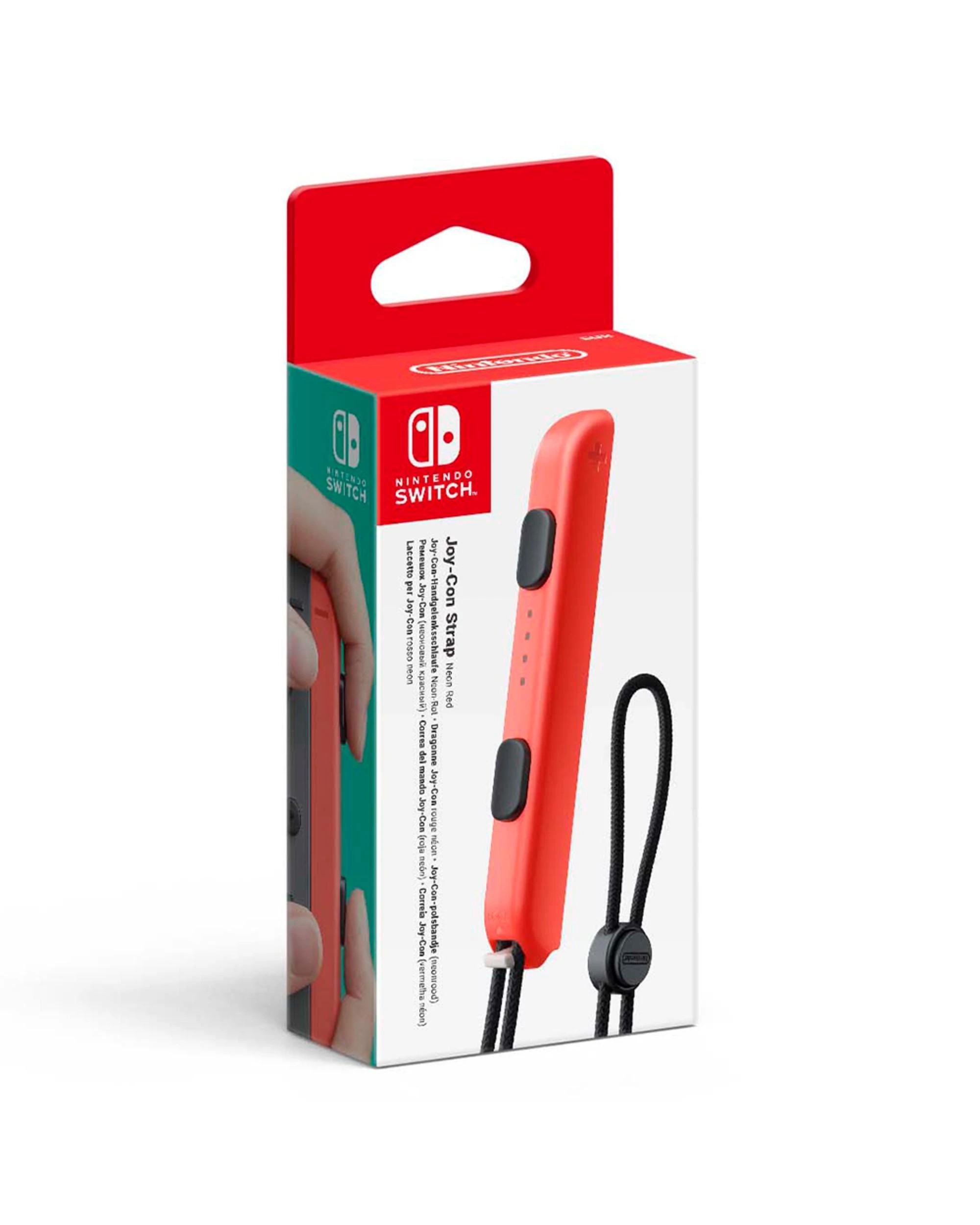 1 Nintendo Switch Joy-Con Neon Red Strap, 1 of 3