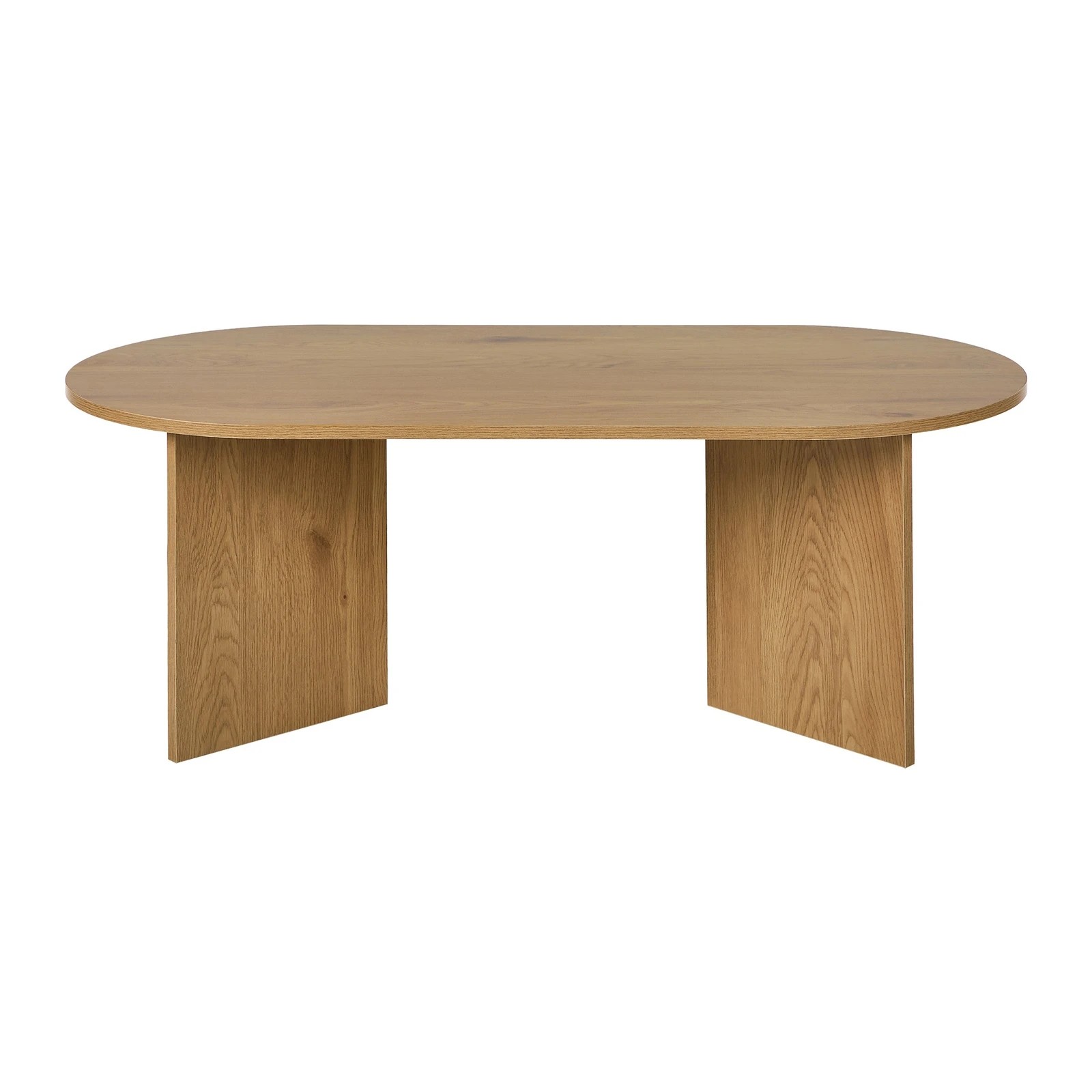 7 Oikiture Coffee Table Oval - Natural, 7 of 10