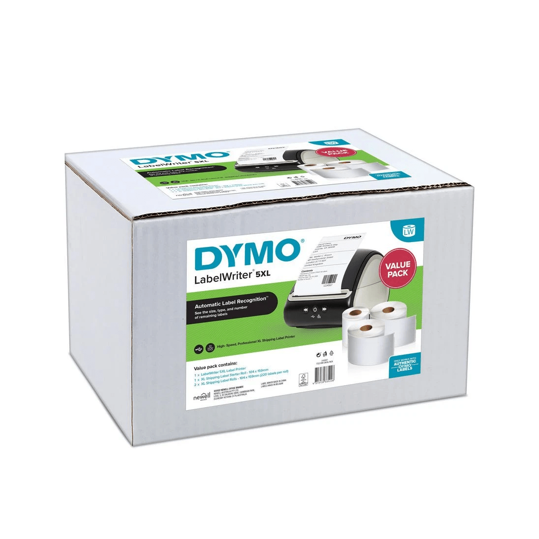 2 Dymo LabelWriter 5XL Label Printer Value Pack, 2 of 9
