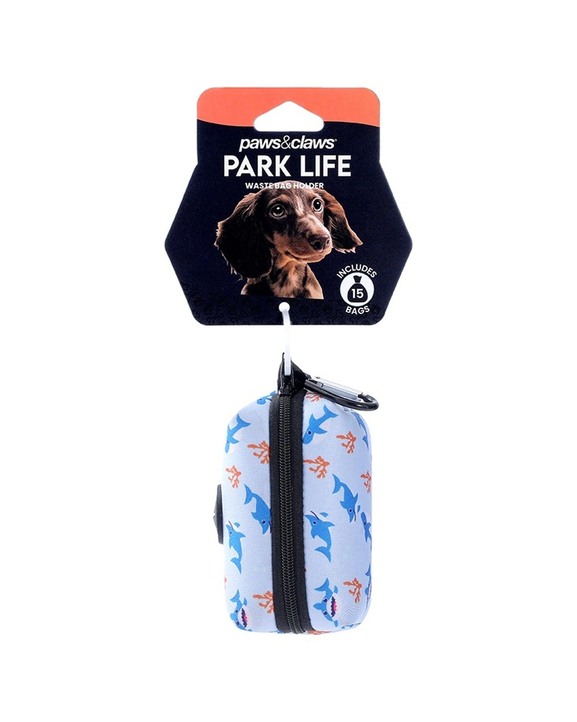 2 Paws & Claws 6PK Pet Dog Park Life Waste Bag Holder - Assorted, 2 of 7