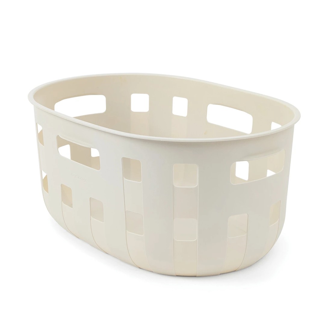 5 50L Trellis Laundry Basket - Beige, 5 of 7