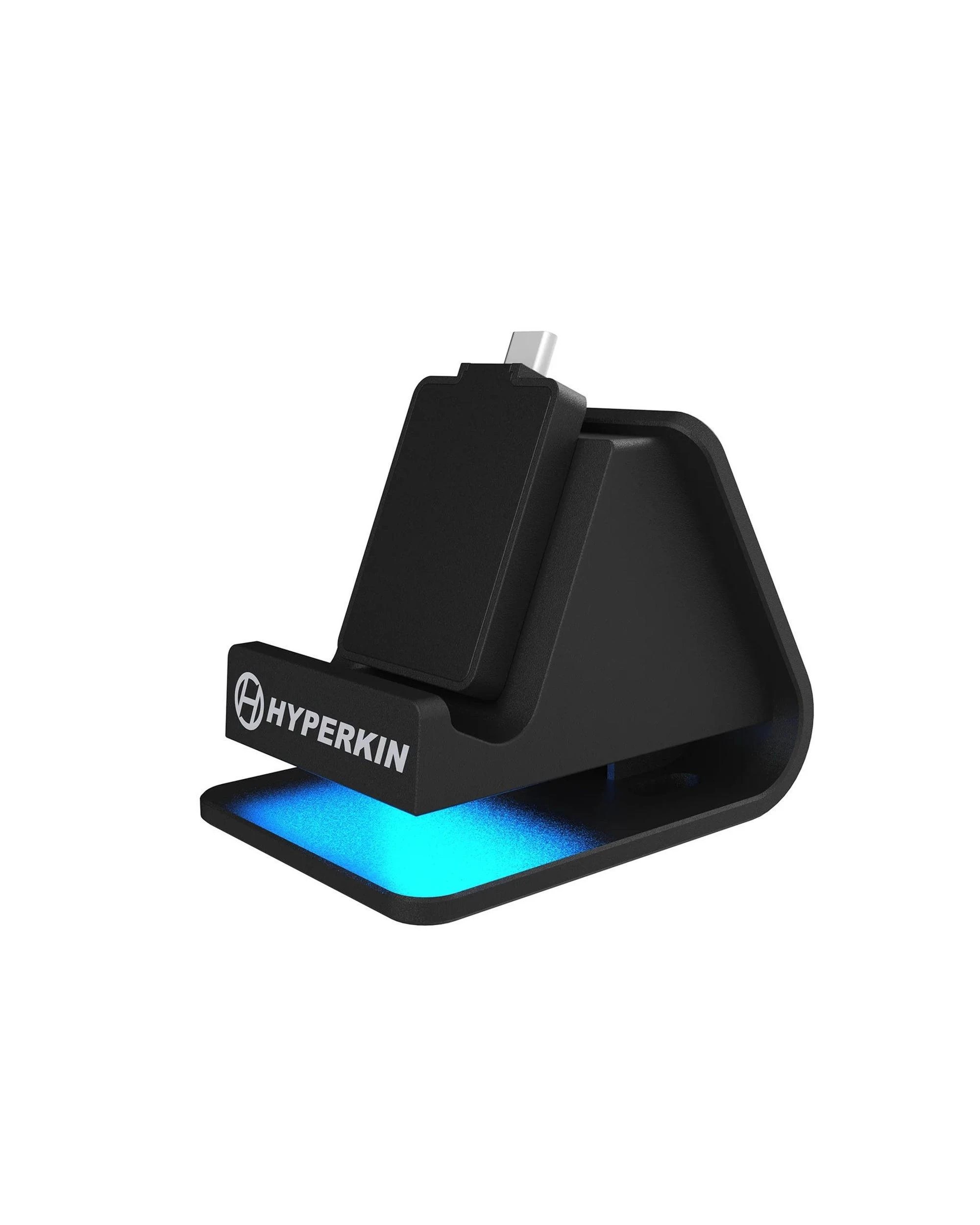 1 Hyperkin PowerArc Charging Dock for PlayStation Portal - Black, 1 of 8