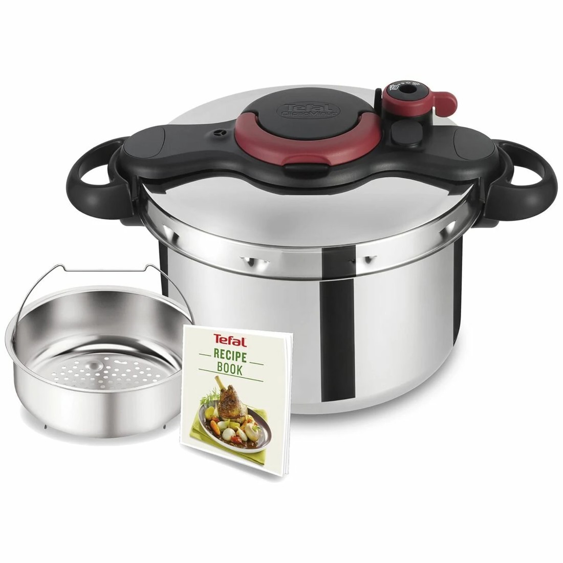 3 Tefal 7.5L Clipso Minut' Easy Pressure Cooker, 3 of 5