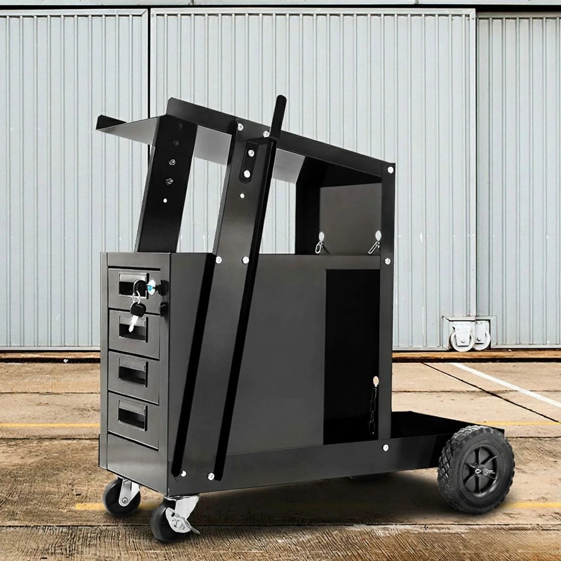 6 Gardeon Welding Trolley Cart 4 Drawer MIG TIG ARC Welder Plasma Cutter, 6 of 6