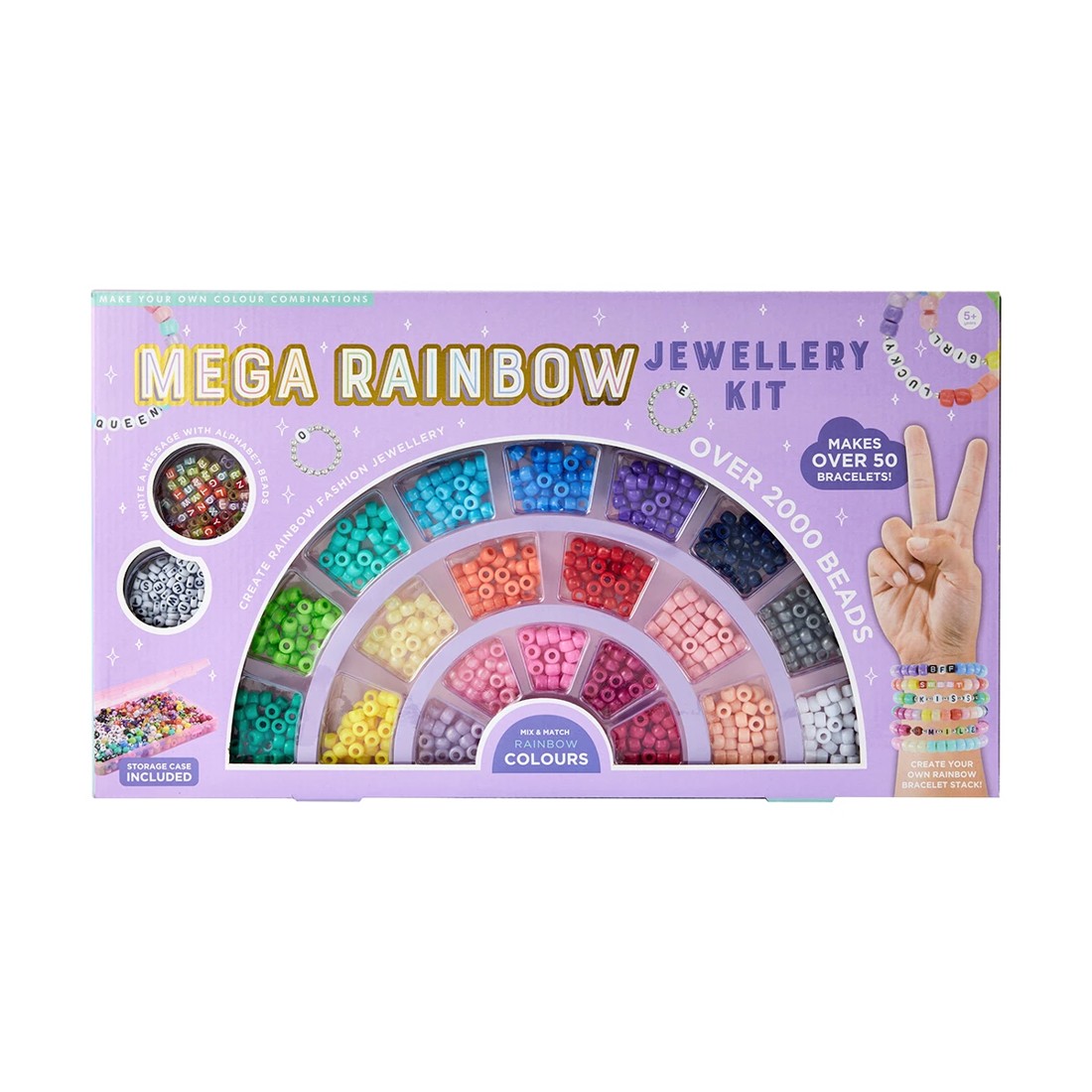 1 Mega Rainbow Jewellery Kit, 1 of 10