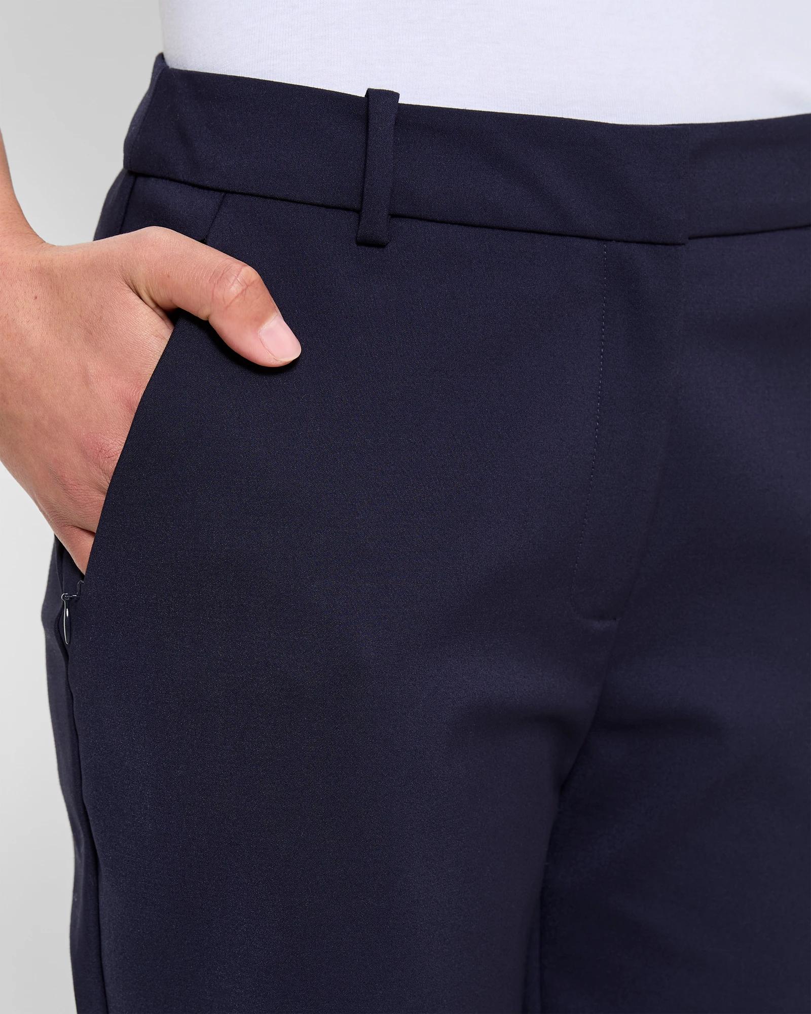 5 Preview Mia Zip Pocket Ankle Slim Pants FRENCH NAVY BLUE, 5 of 5