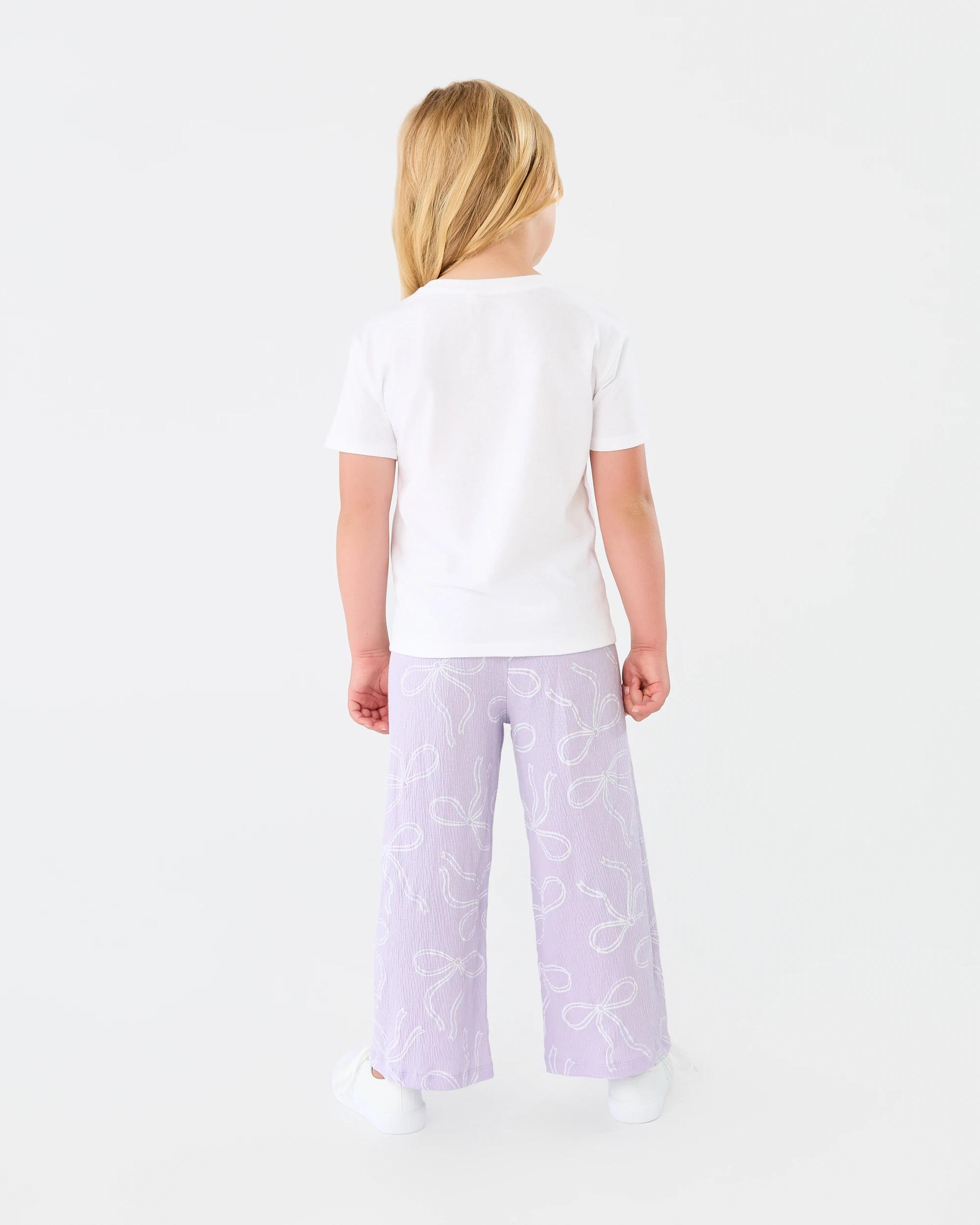 6 Wide Leg Crinkle Pants Pur Bow, 6 of 6