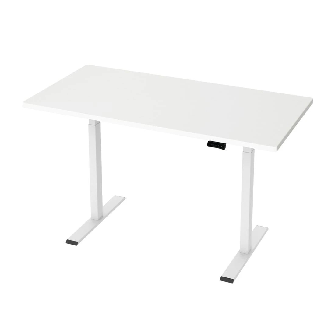1 Artiss Standing Desk Motorised Dual Motor 140CM - White, 1 of 5