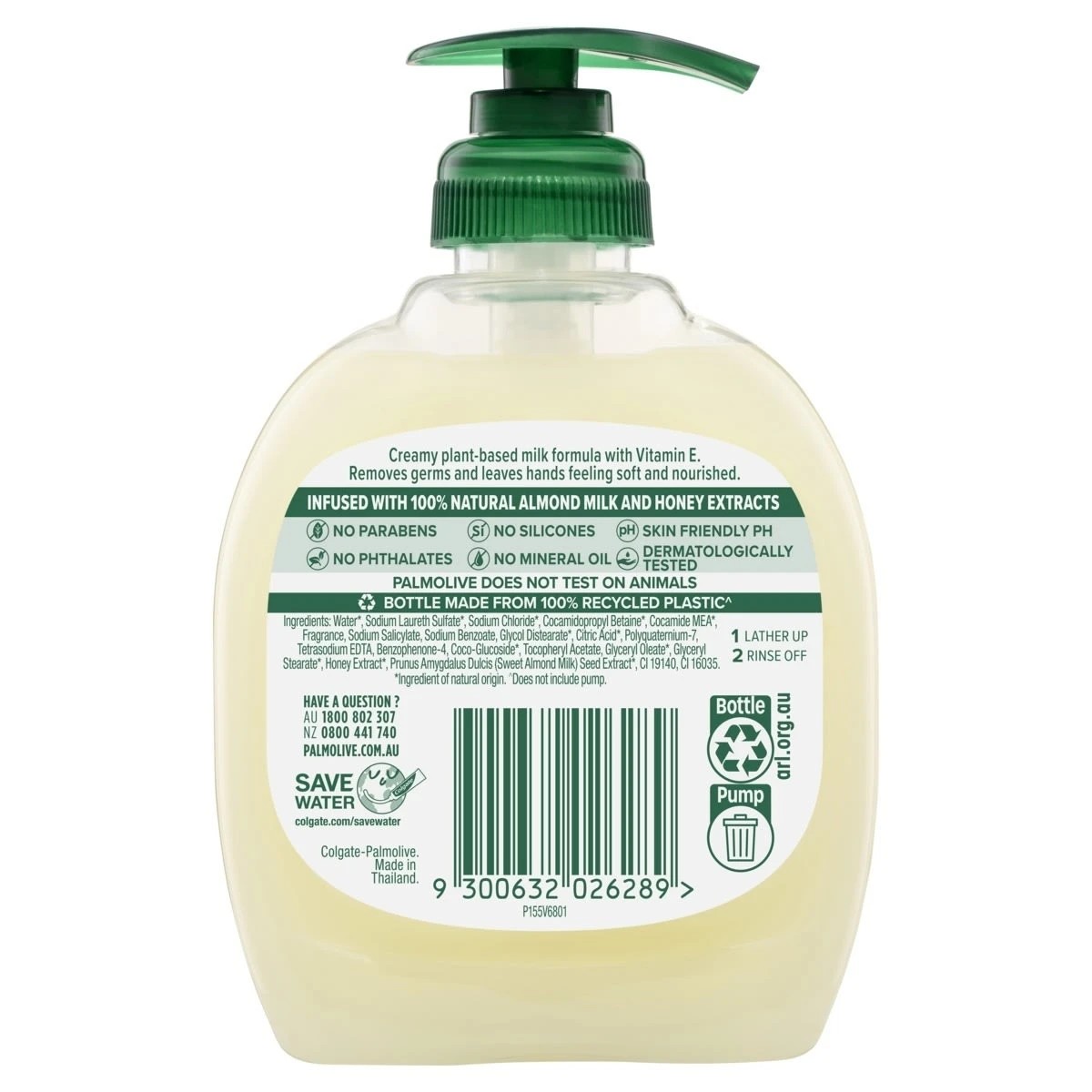 2 Palmolive Naturals Nourishing Milk & Honey Liquid Hand Wash 250ml, 2 of 7