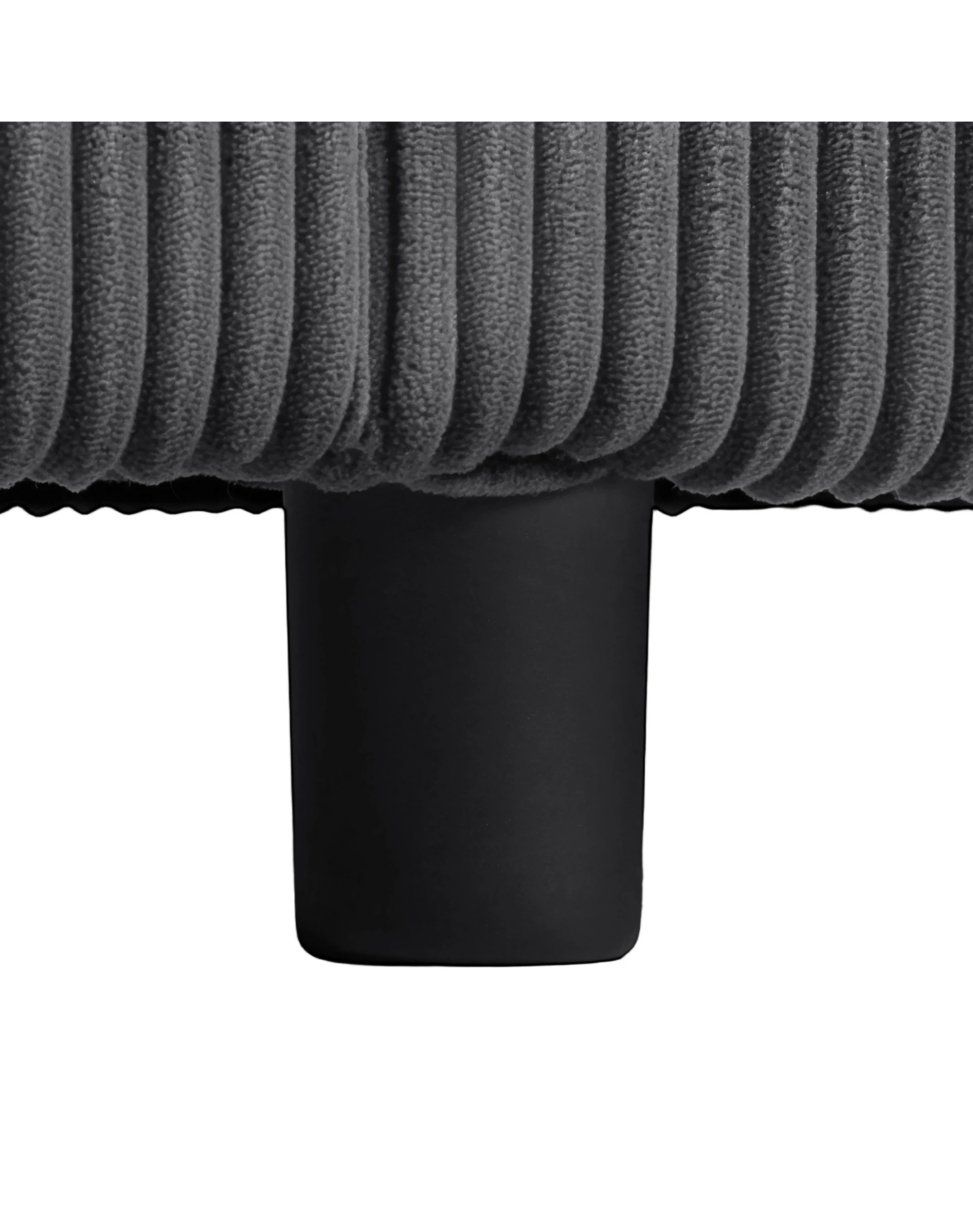 7 Advwin Armless Sofa Corduroy Modular Lazy Sofa Modern Lounge Chair Couch with Cushion, 7 of 8