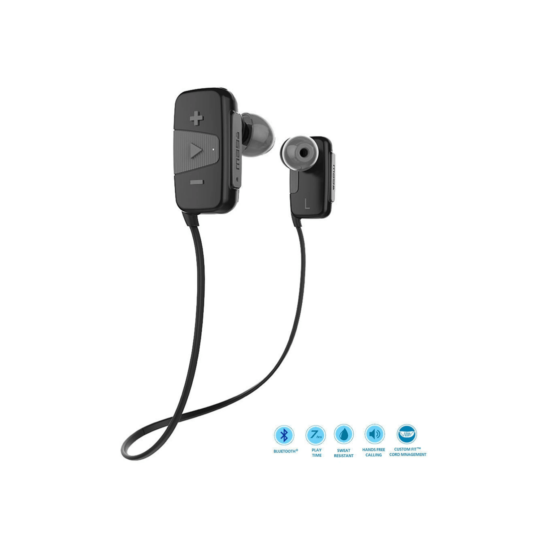 2 Jam Transit Mini Buds Wireless Earphones - Bluetooth Rechargeable - Secure Fit
 - black, 2 of 9