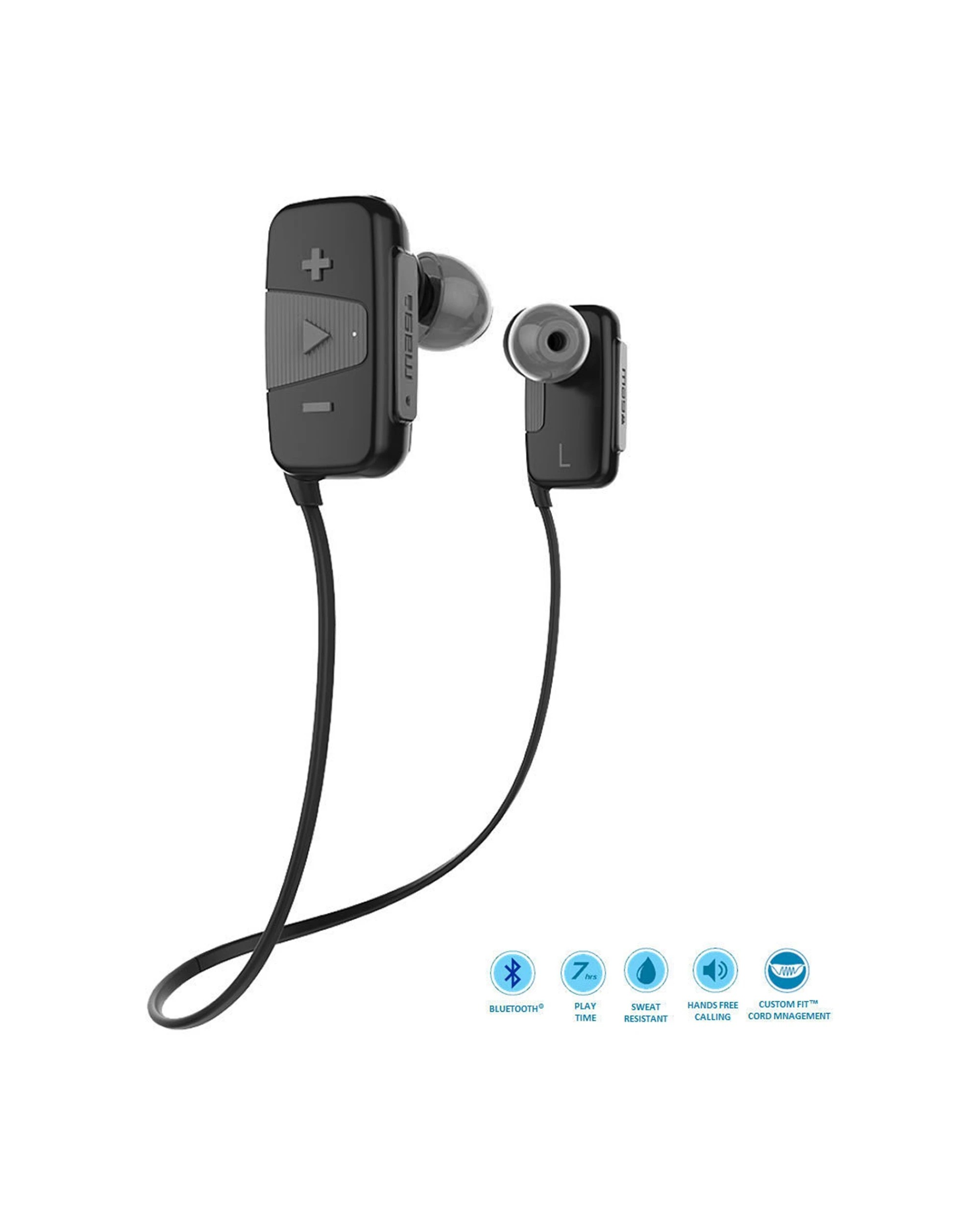 2 Jam Transit Mini Buds Wireless Earphones - Bluetooth Rechargeable - Secure Fit
 - black, 2 of 9