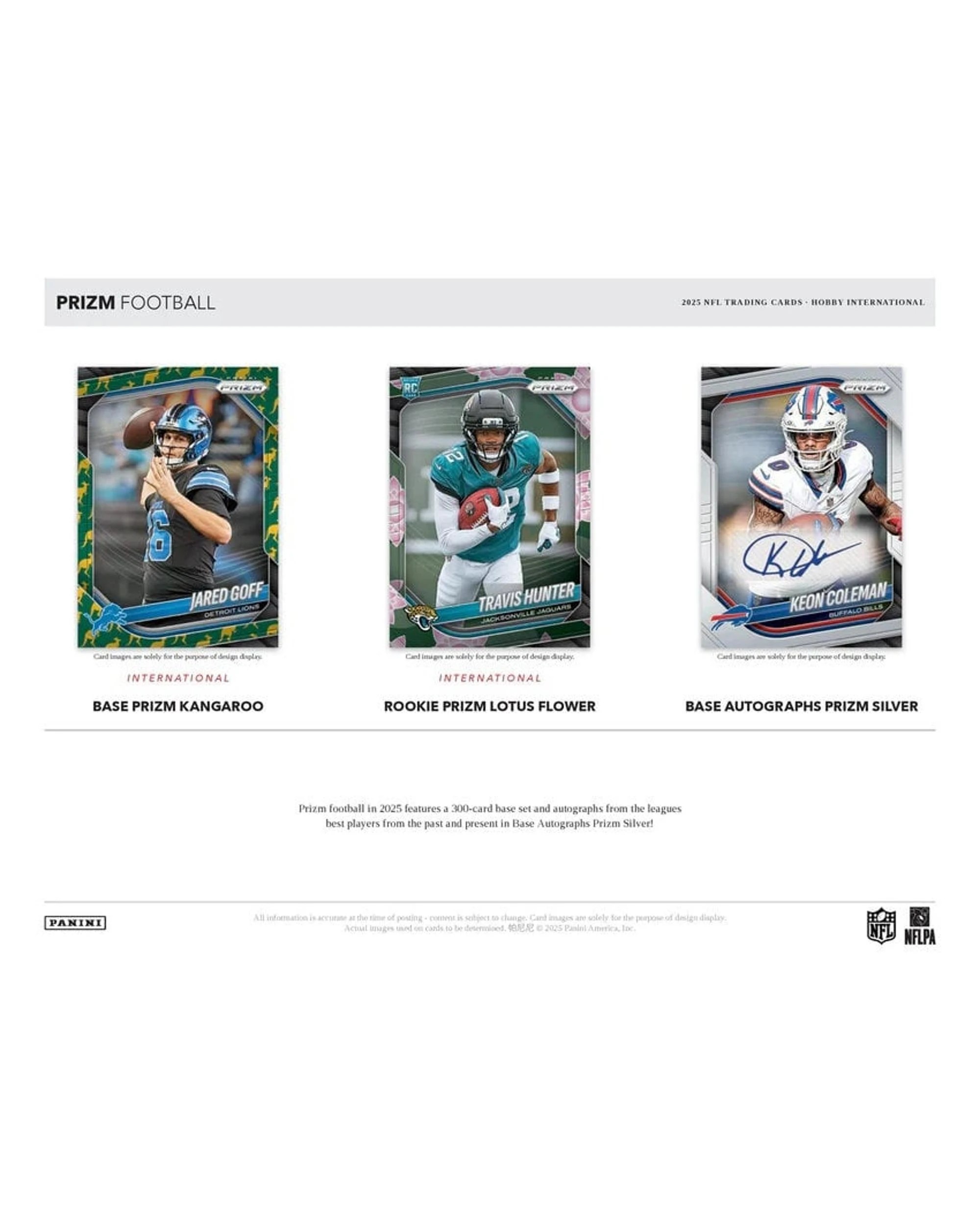 2 Panini NFL 2025 Prizm Football International Hobby Box, 2 of 10