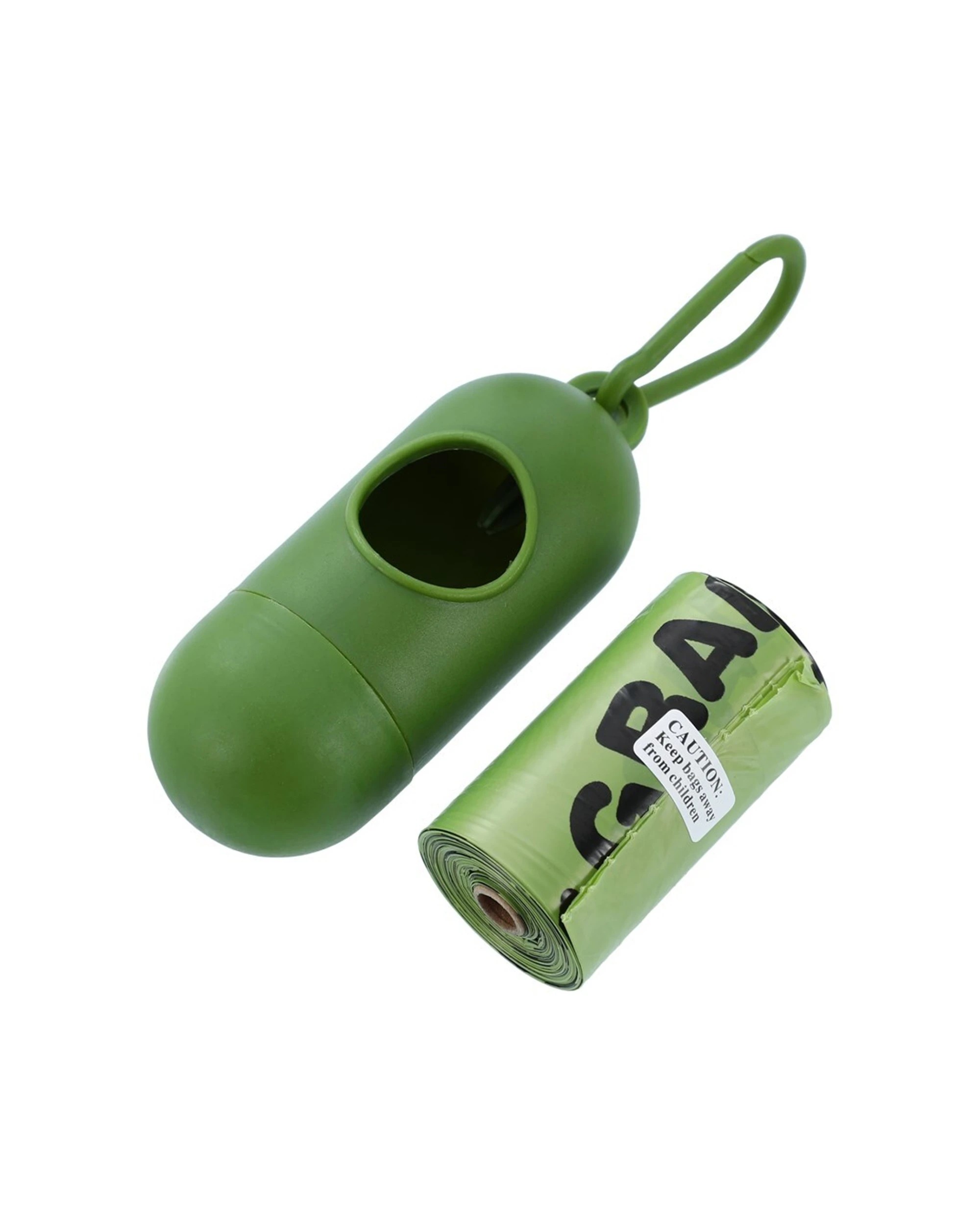 2 Paws And Claws 10x 20pc Pick-A-Poo Degradable Waste Bags Dispenser Unscent - Green, 2 of 4