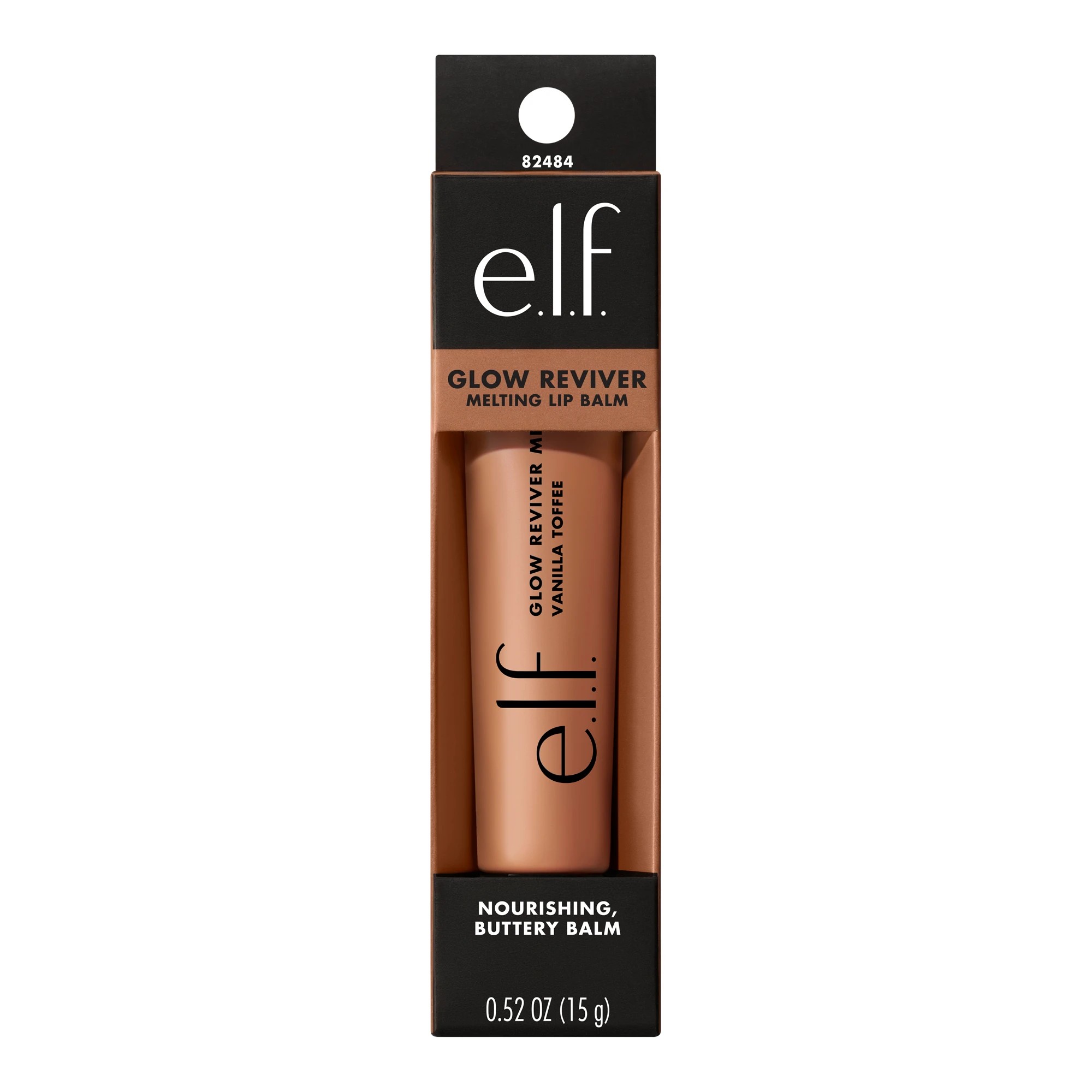 1 e.l.f. Glow Reviver Melting Lip Balm - Vanilla Toffee, 1 of 2