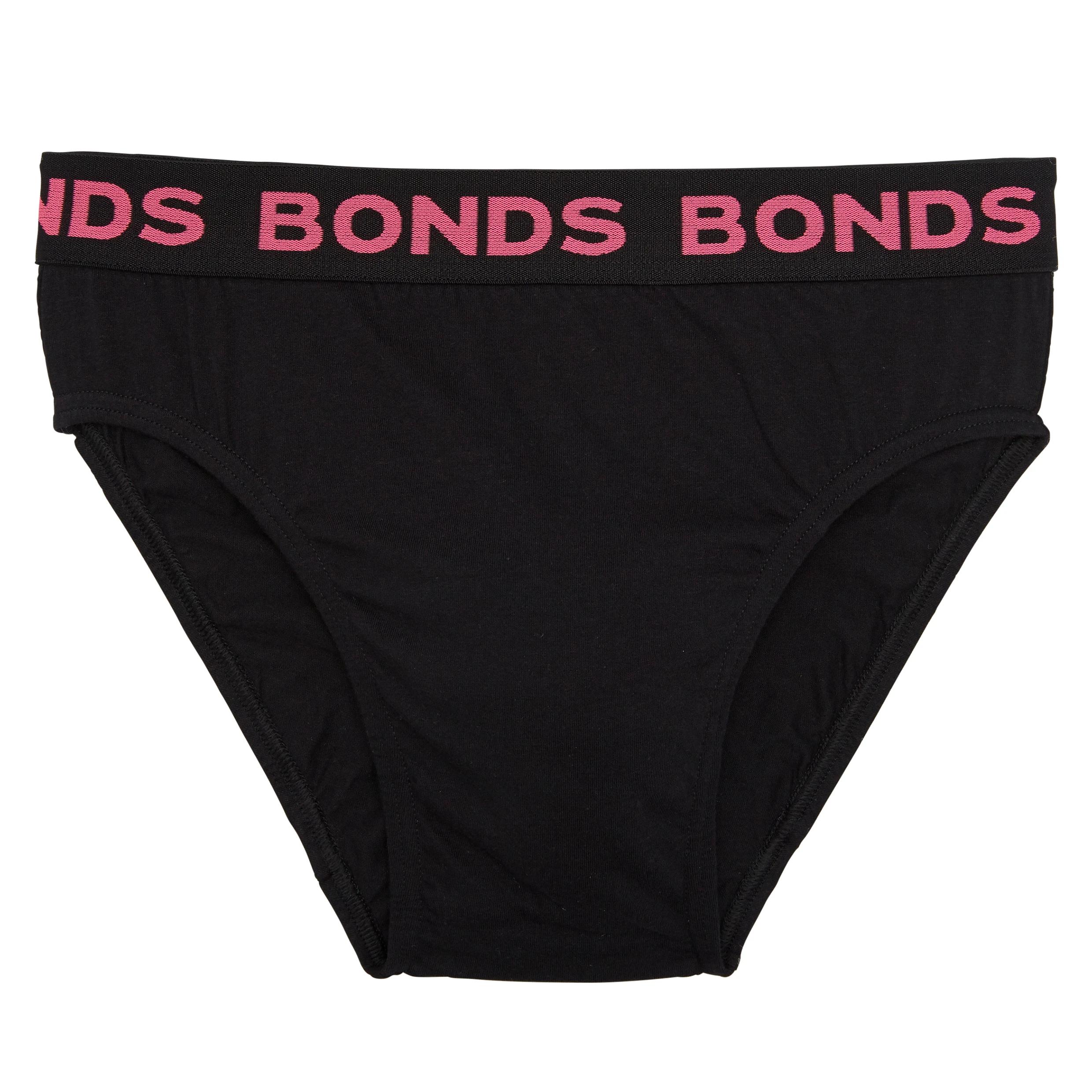 5 Bonds 5 Pack Hipster Briefs; Style: M8DMTX BLACK, 5 of 5