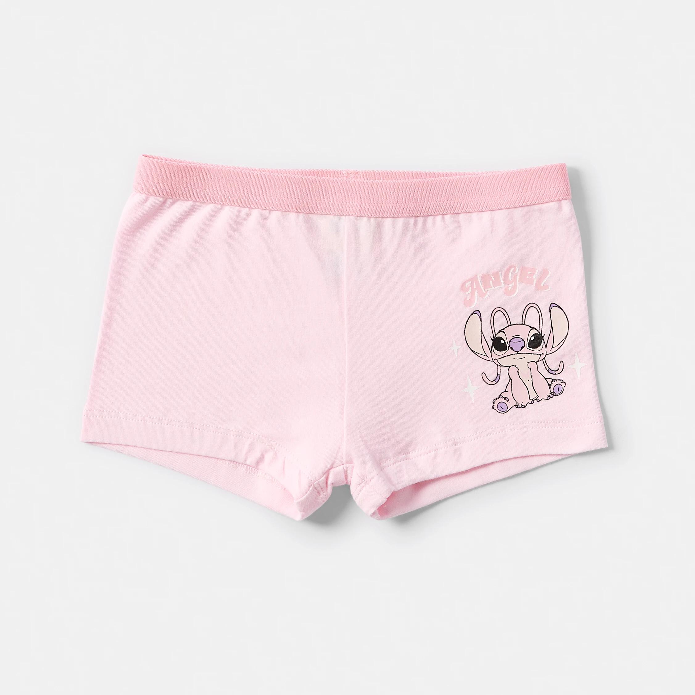 5 3 Pack Disney Lilo & Stitch License Shorties Pink Stitch, 5 of 5