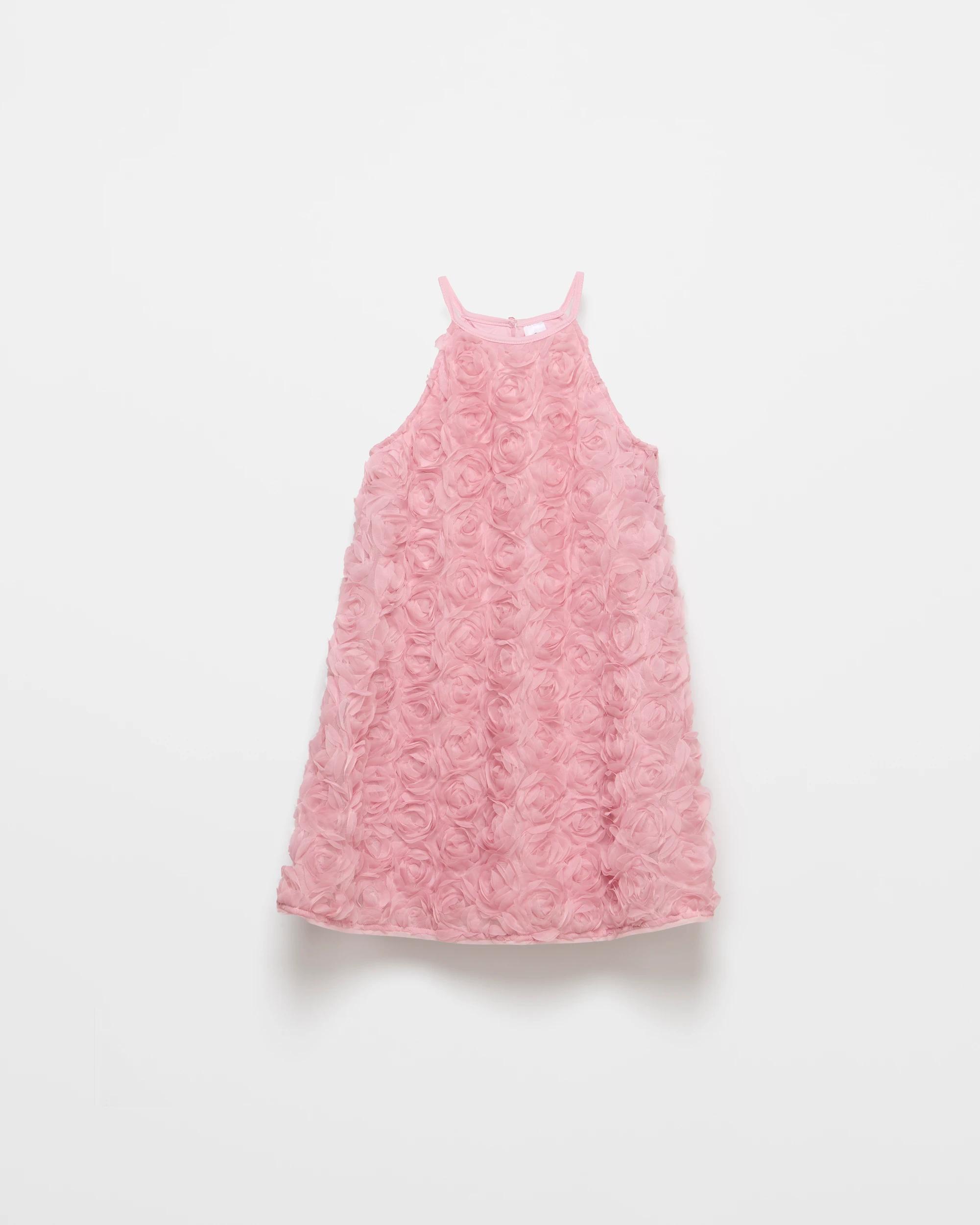 5 Target Sleeveless Occasion 3d Dress ROSE PINK, 5 of 8