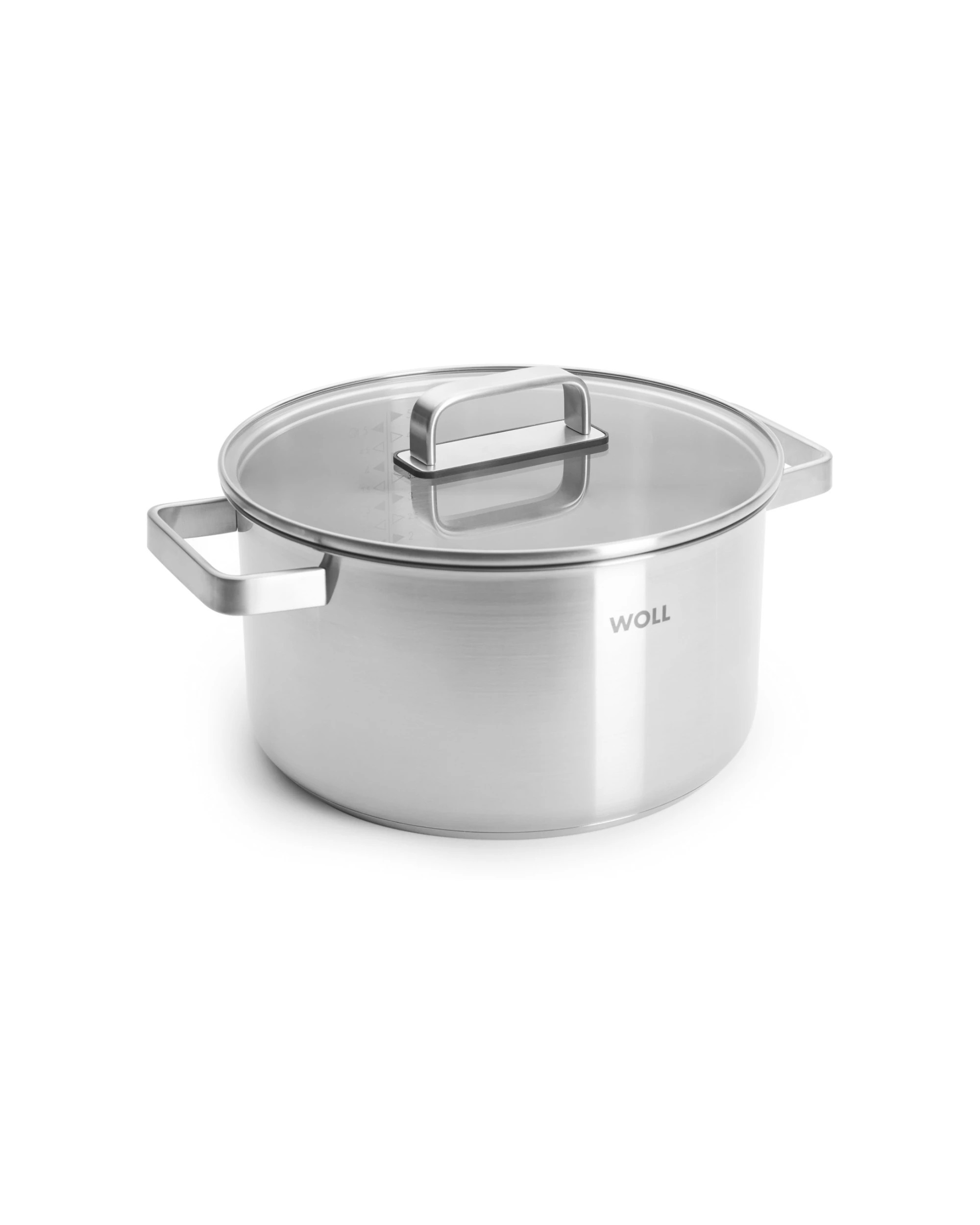 1 Woll Steel Stock Pot With Lid 24cm 7.5L Premium Stainless Steel - Silver, 1 of 6