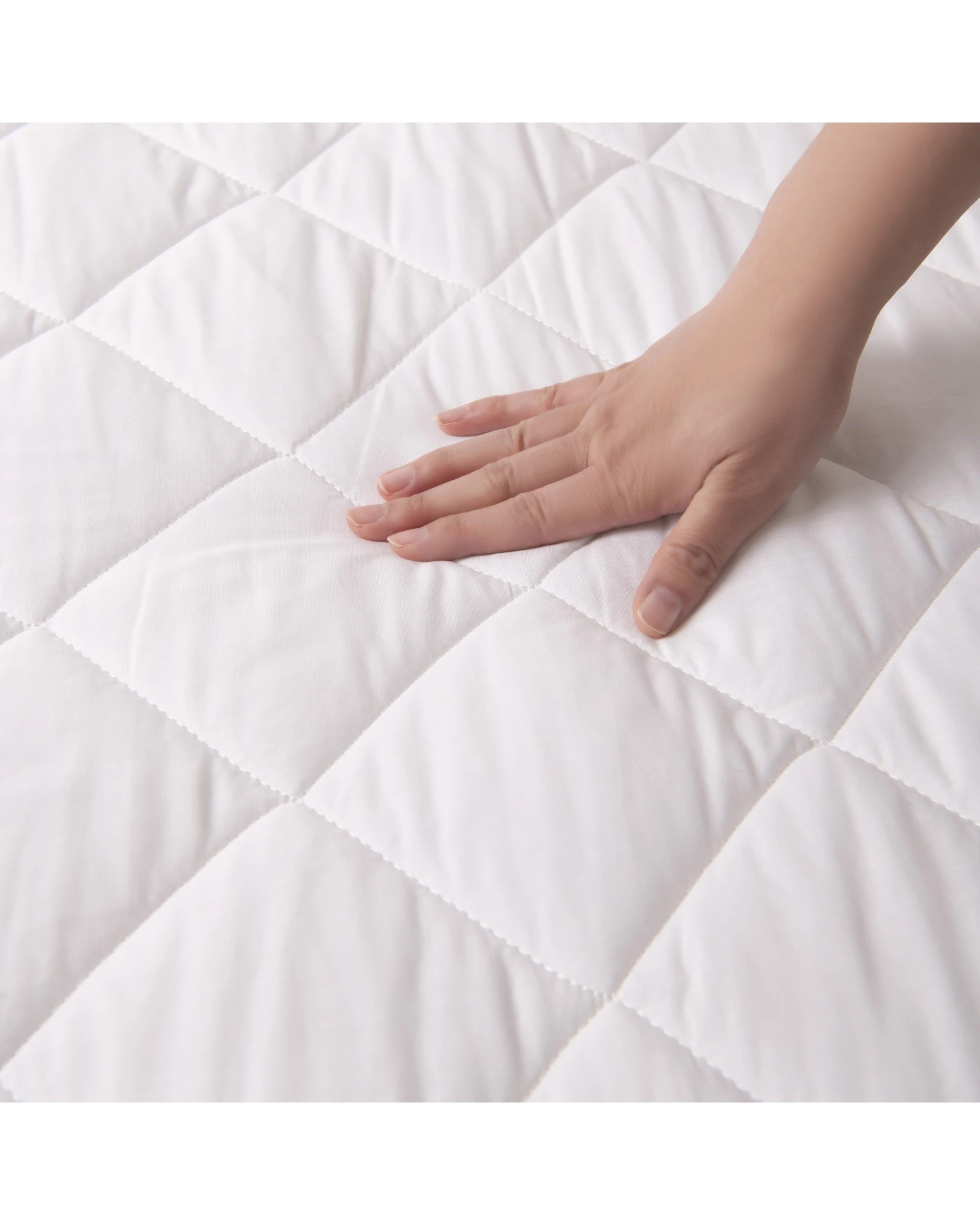 3 Dreamaker Healthguard Cotton Cover Quilted Electric Blanket - Double Bed - White, 3 of 7