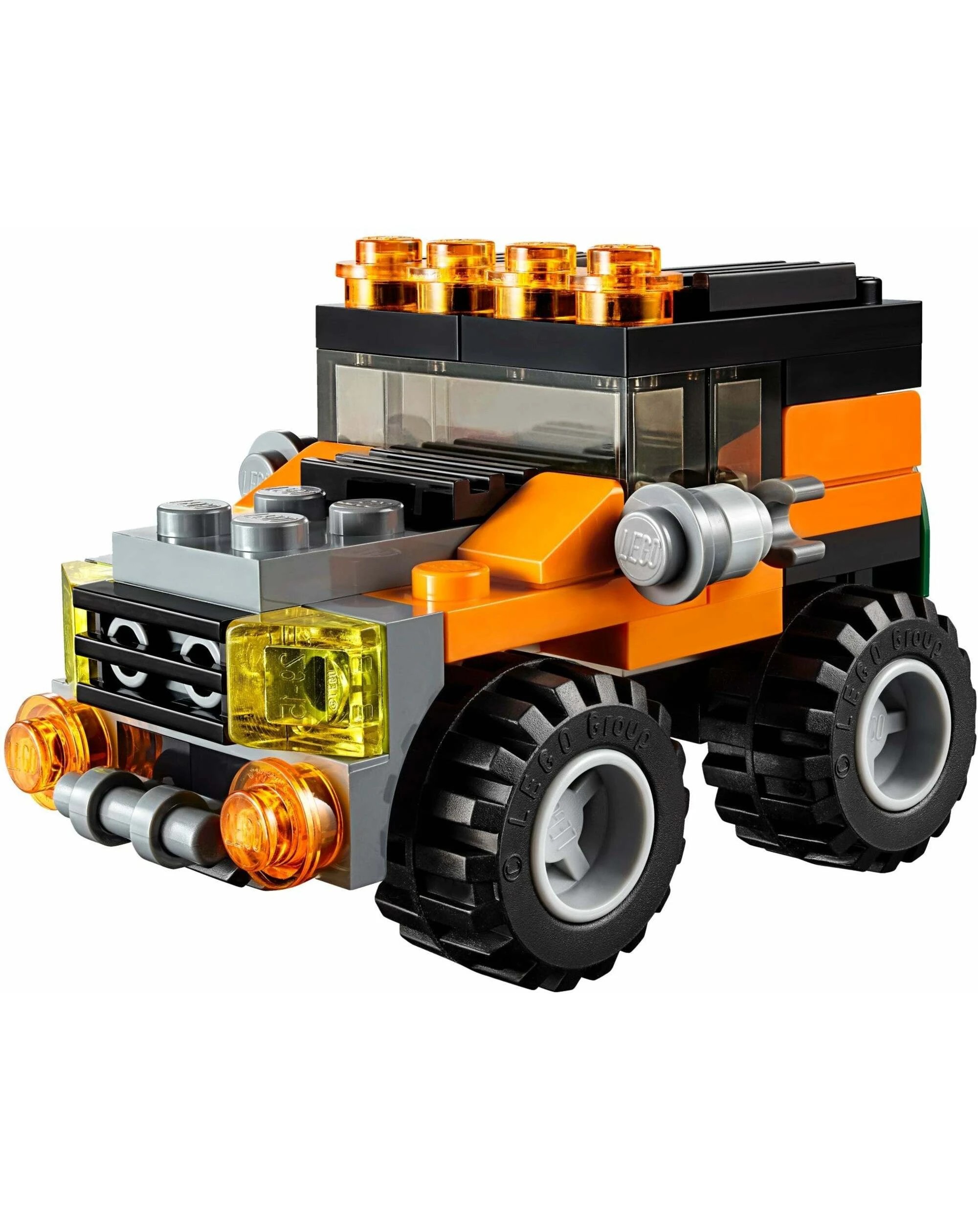 4 LEGO 31043 Chopper Transporter: Truck & Helicopter 3-in-1 Set, 4 of 5