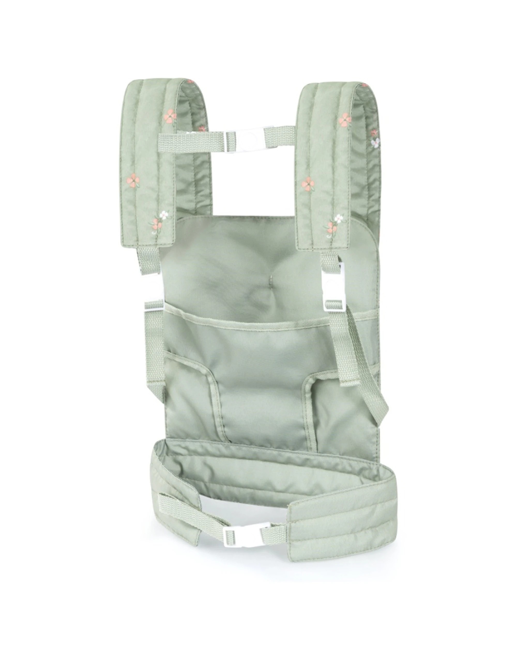 2 Bayer Doll Carrier Adjustable Straps Comfortable Carry For Dolls Up 46cm Sage - Green, 2 of 3
