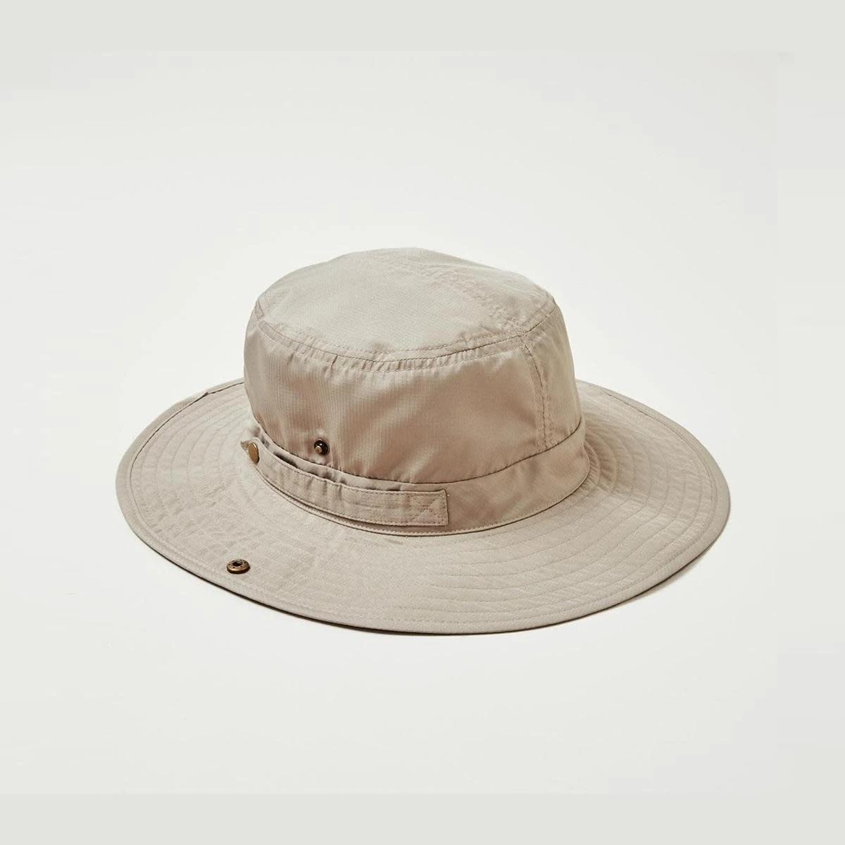 3 Wide Brim Fabric Hat Stone, 3 of 7