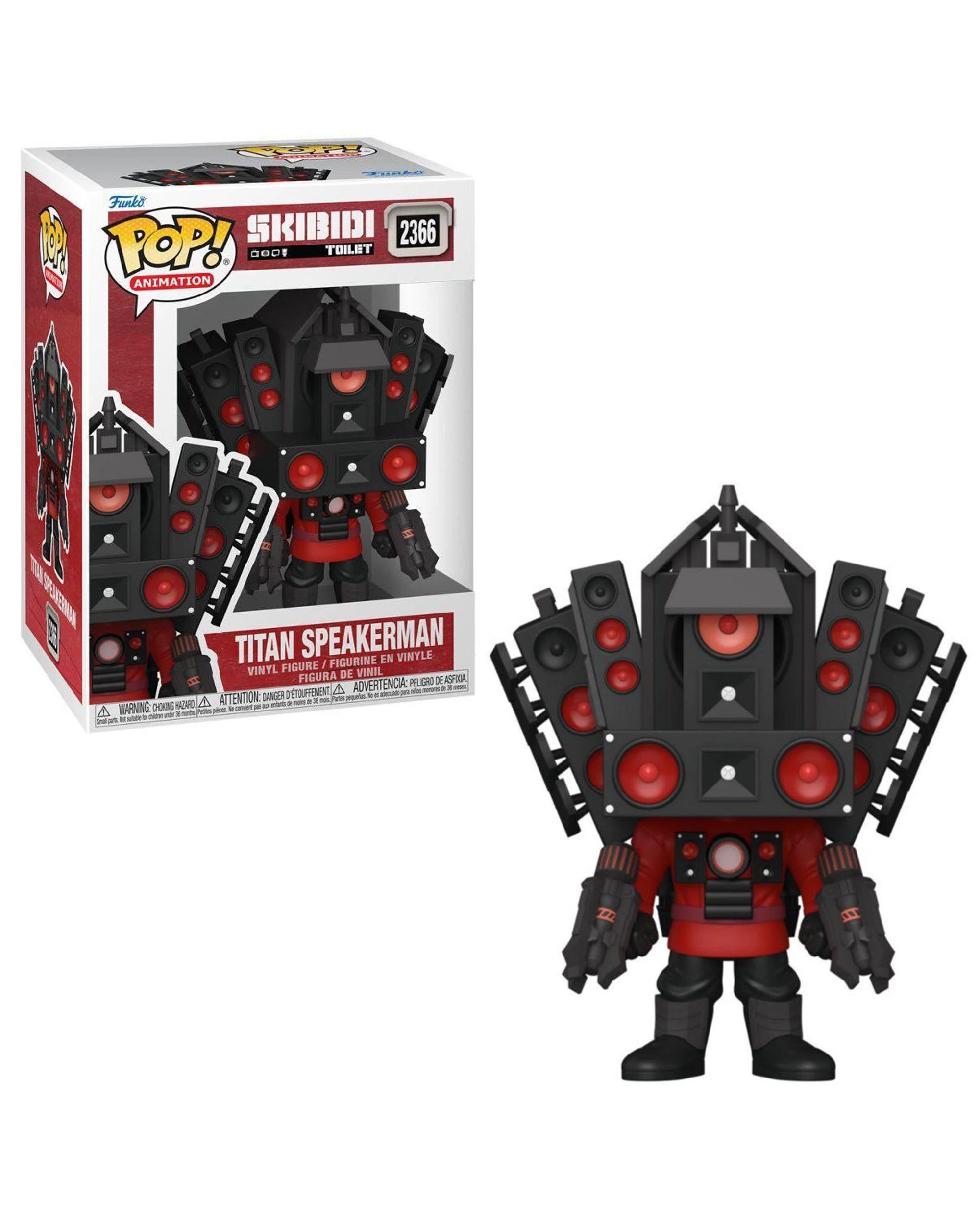 1 Skibidi Toilet Titan Speakerman Funko POP! Vinyl, 1 of 3