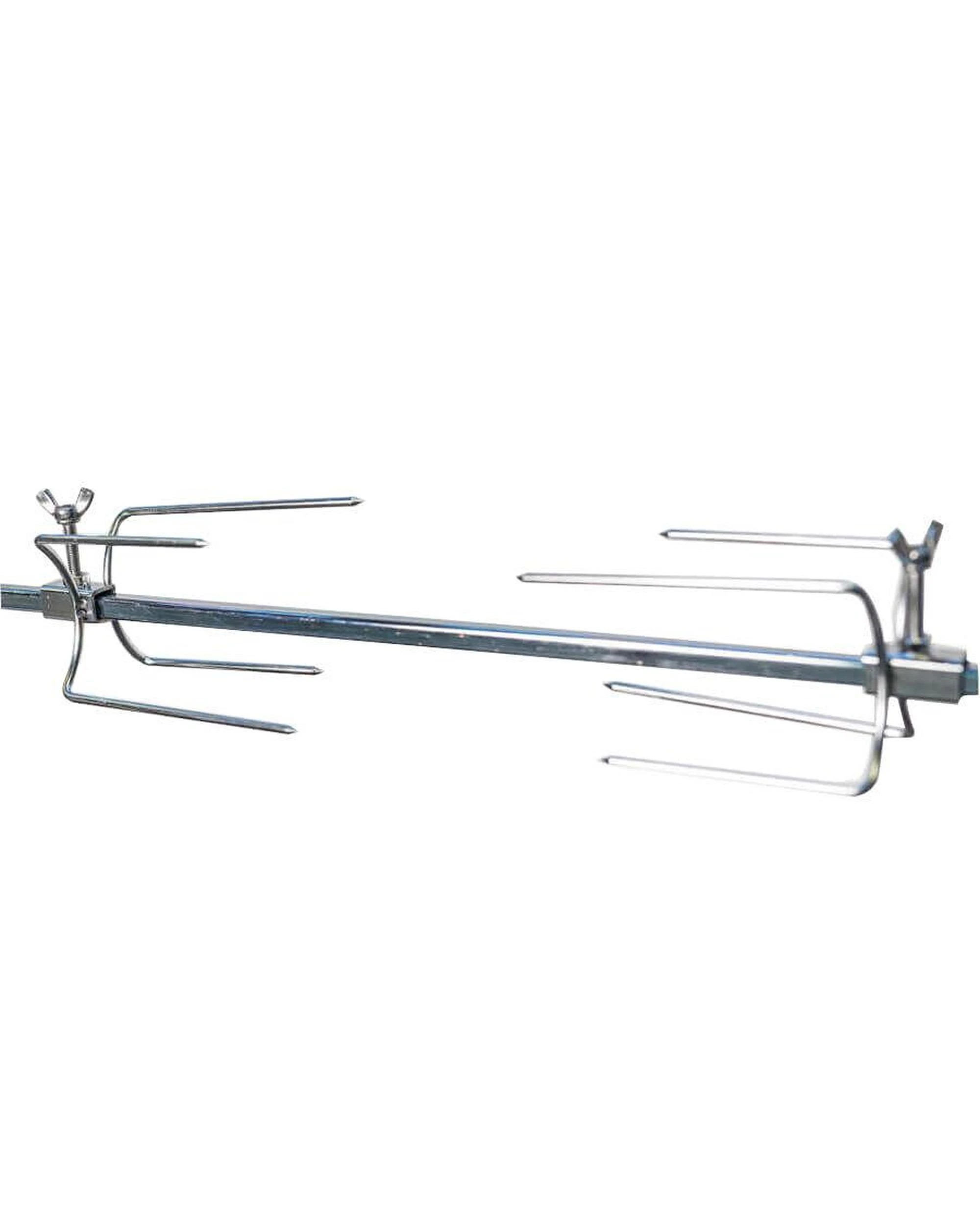 8 Flaming Coals Small 4 Prong Rotisserie Fork for Chicken - 10mm square x 2, 8 of 10