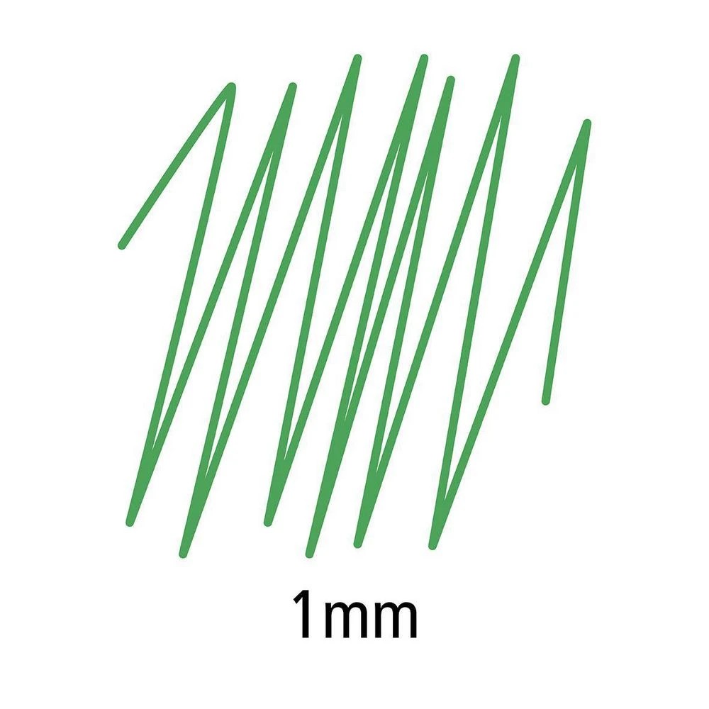 3 Staedtler Lumocolour Permanent Pen 1.0mm Green, 3 of 3
