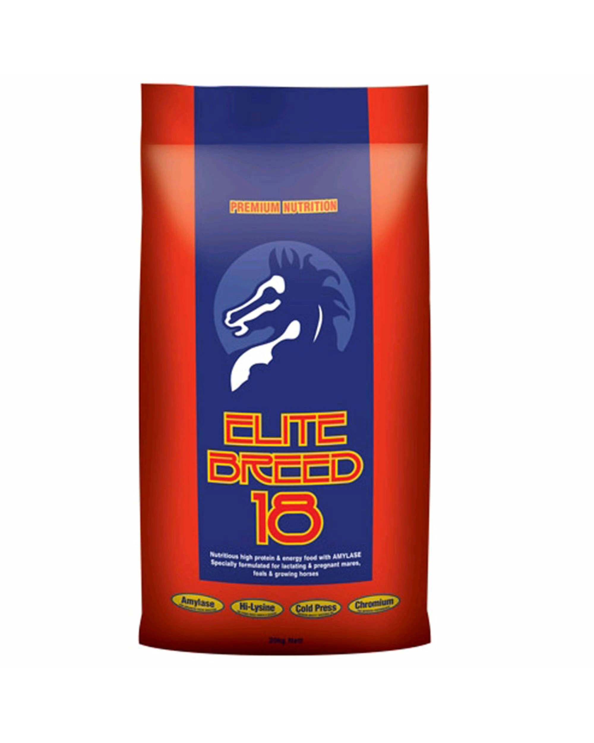 1 Laucke Elite Breed 18 Protein & Energy Food Pellet W/ Amylase For Horses 20kg, 1 of 1