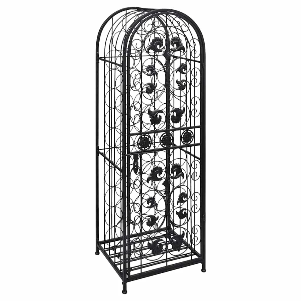 3 vidaXL Wine rack - Black, 3 of 7
