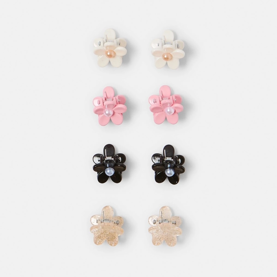 1 8 Pack Faux Pearl Hair Clips, 1 of 3