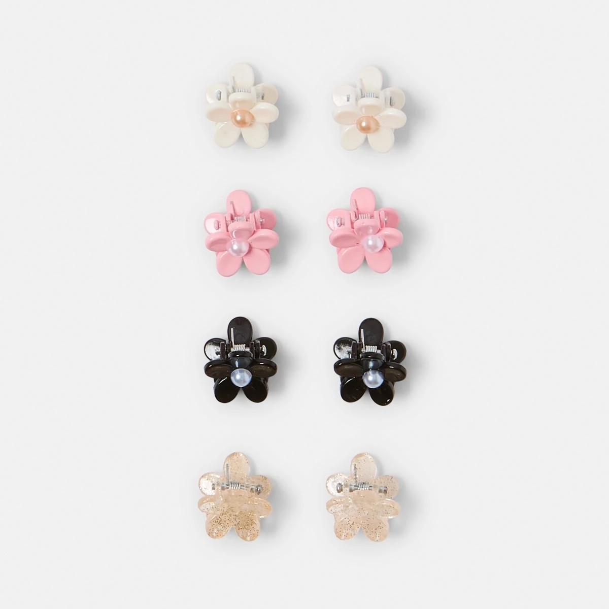 1 8 Pack Faux Pearl Hair Clips, 1 of 3