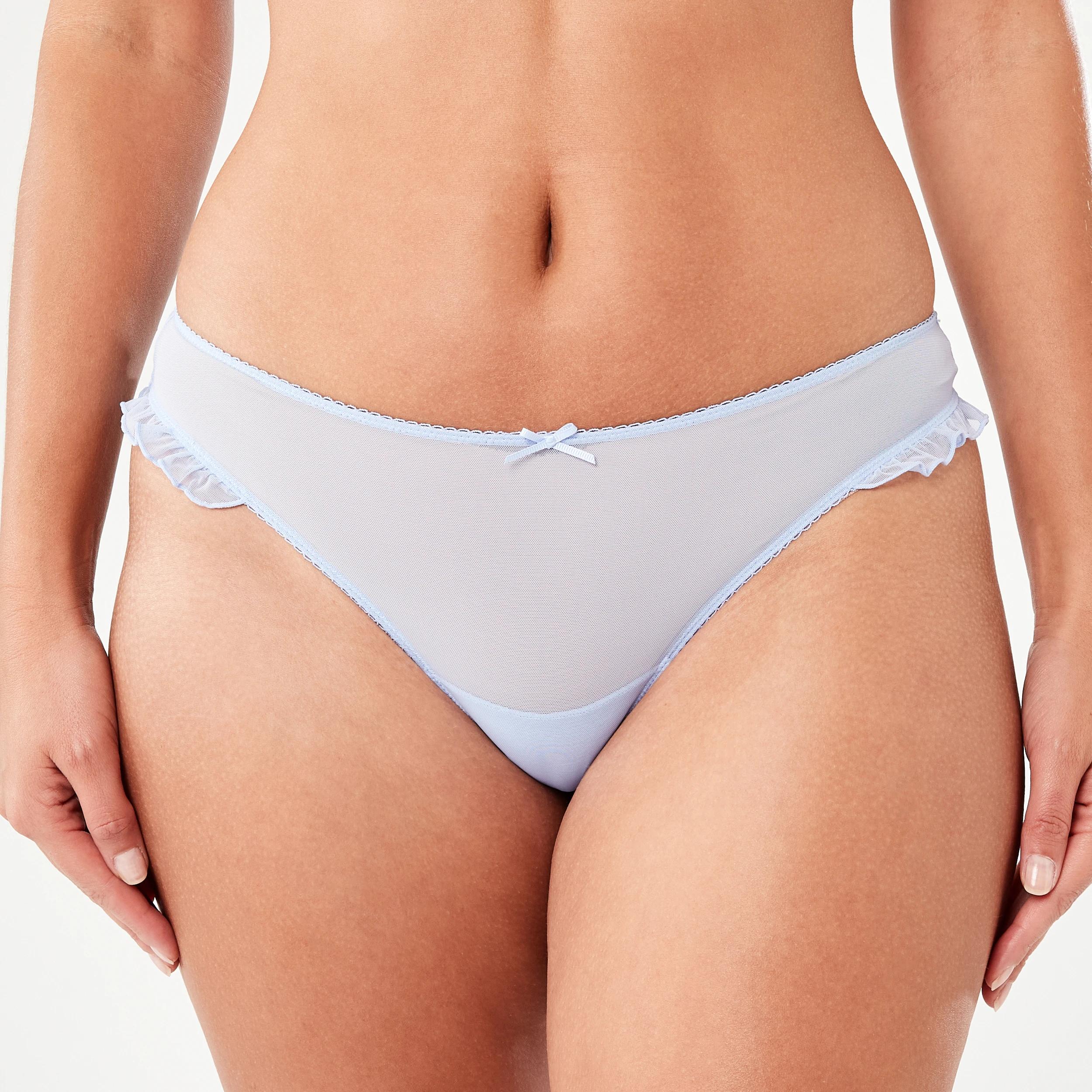 4 3 Pack Mesh G-String Briefs Trop Toile, 4 of 10