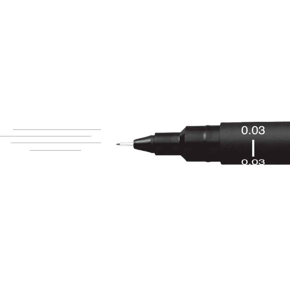 2 Uni Pin Fineliner 0.03 mm Black, 2 of 2