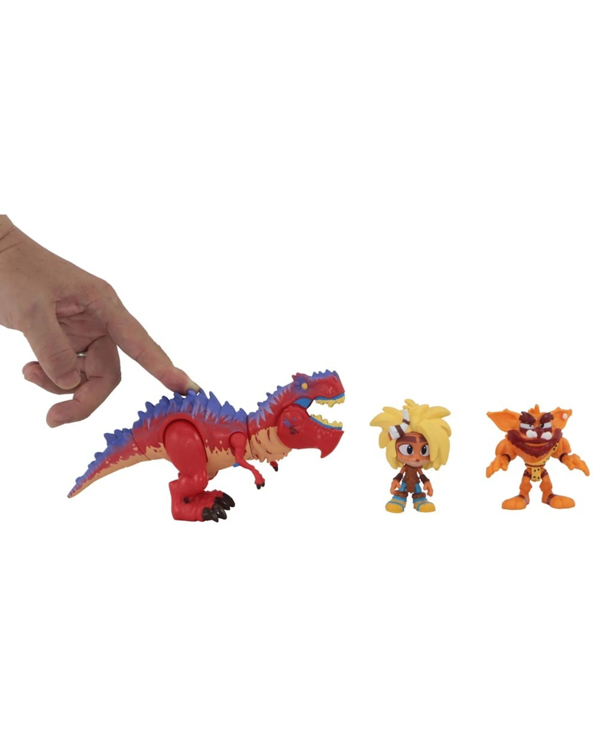 3 Crash Bandicoot - Dino Dash Figure Diorama Set, 3 of 5