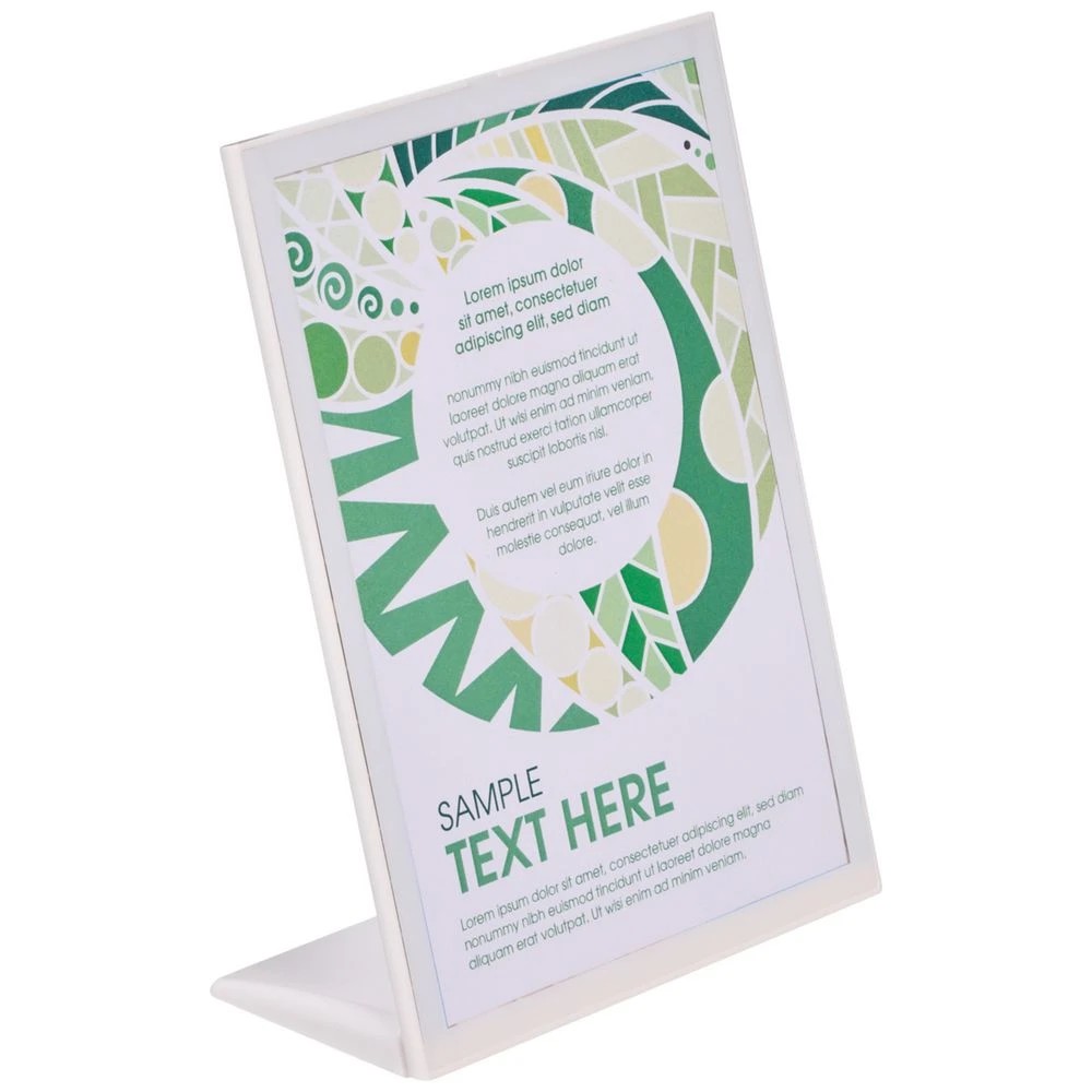 2 J.Burrows L Shape Sign Holder A5, 2 of 3