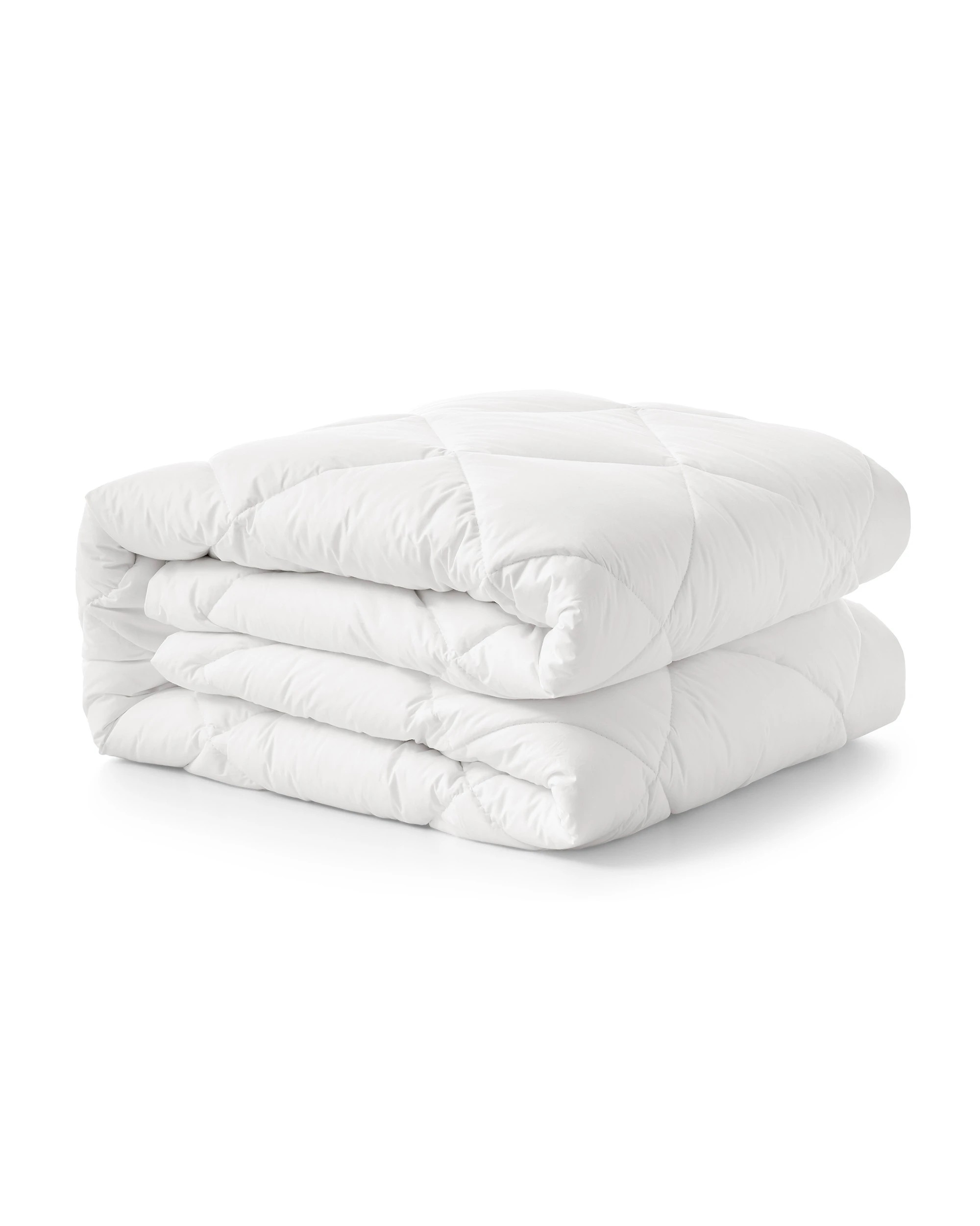 4 ESSN Healthguard Allergy Sensitive Cotton Cover Winter Down Alternative Quilt - Queen Bed - White, 4 of 7