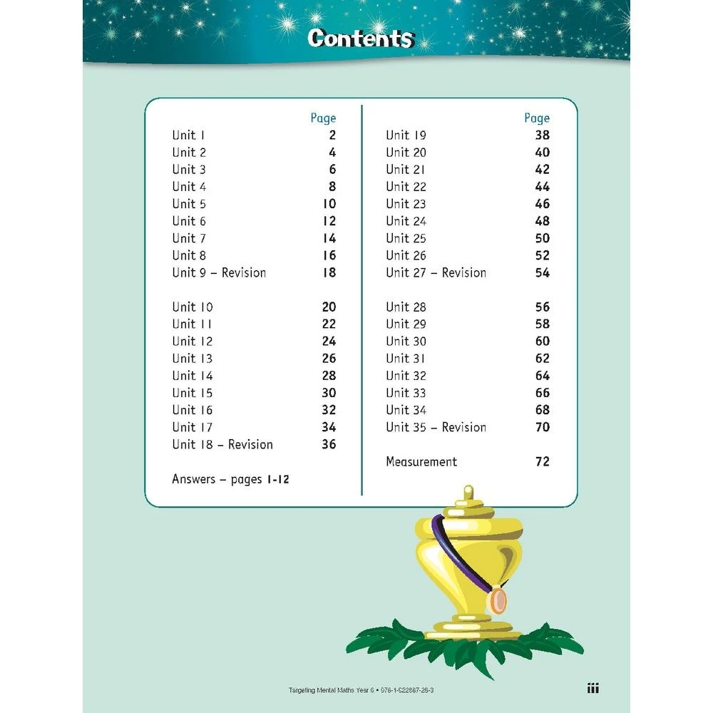2 Targeting Mental Maths Year 6 2022 Edition, 2 of 10