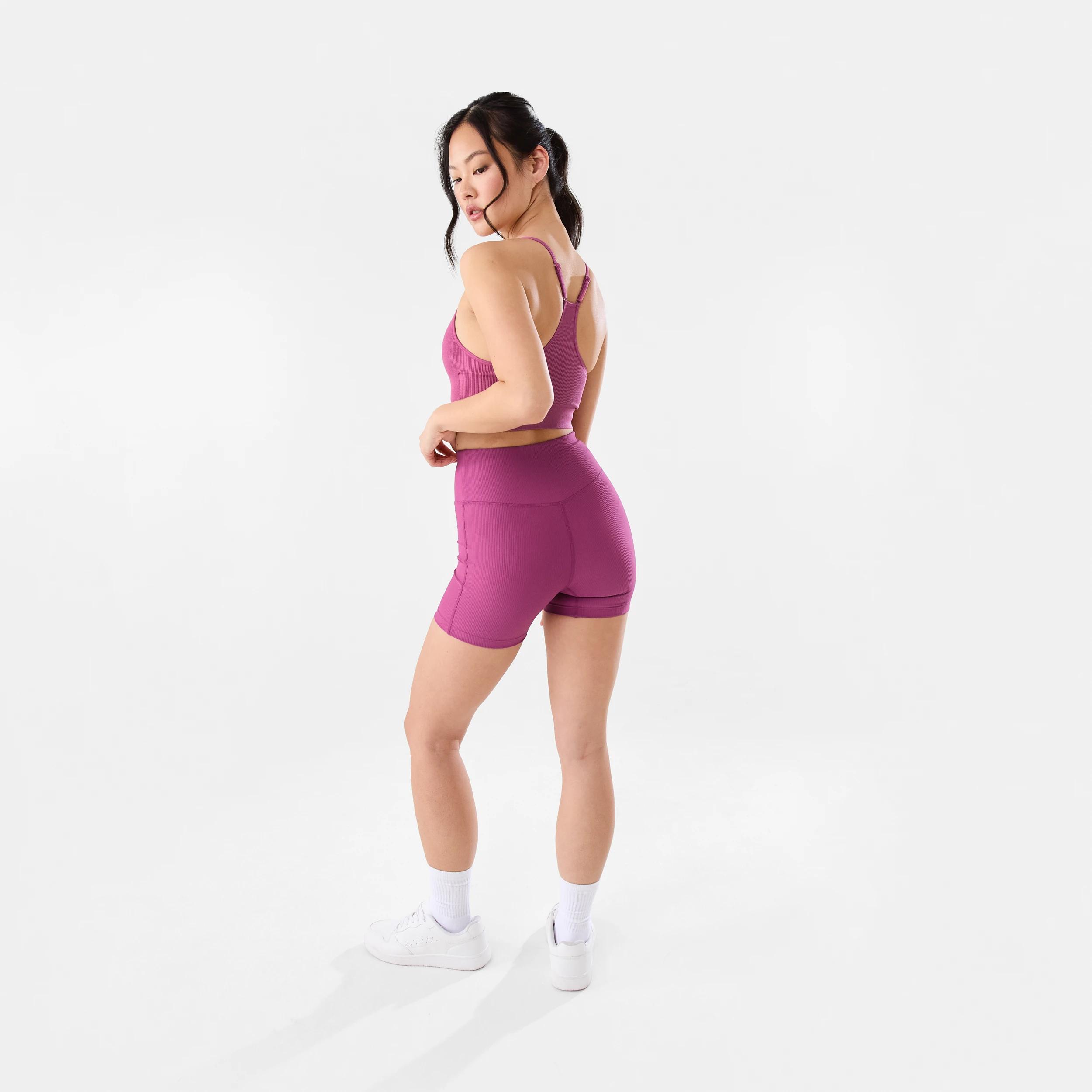 3 Active Womens Rib Bike Shorts EVOLET, 3 of 6