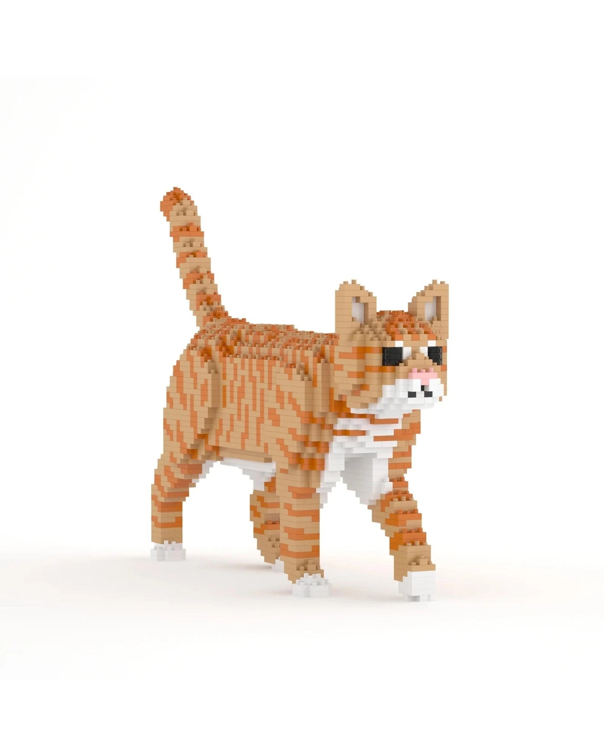 2 JEKCA Orange Tabby Cat 03S-M01B, 2 of 3