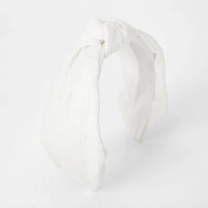 Knot Headband - White