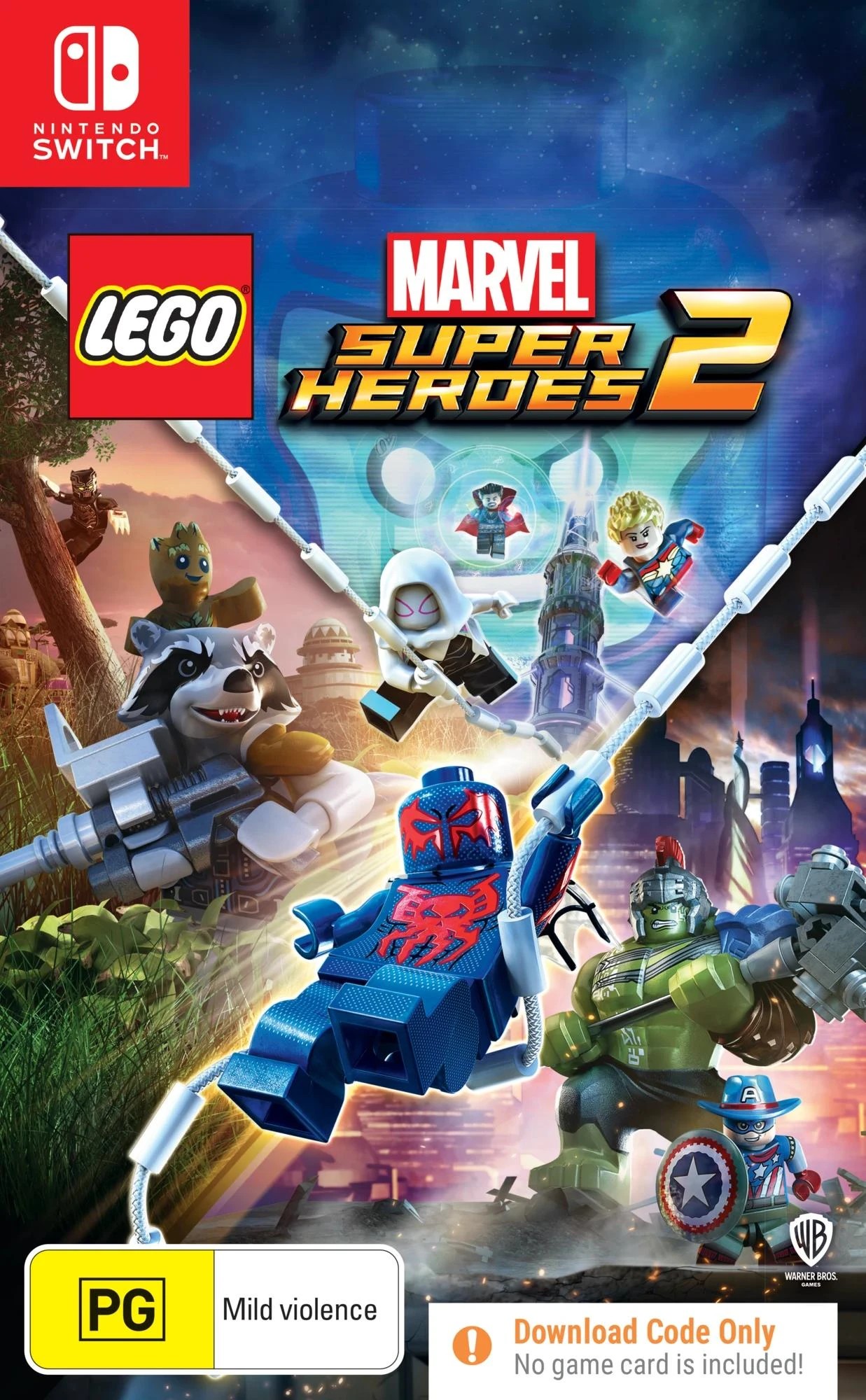 1 LEGO® Marvel Super Heroes 2 (Code in Box) - Nintendo Switch - Multi, 1 of 1